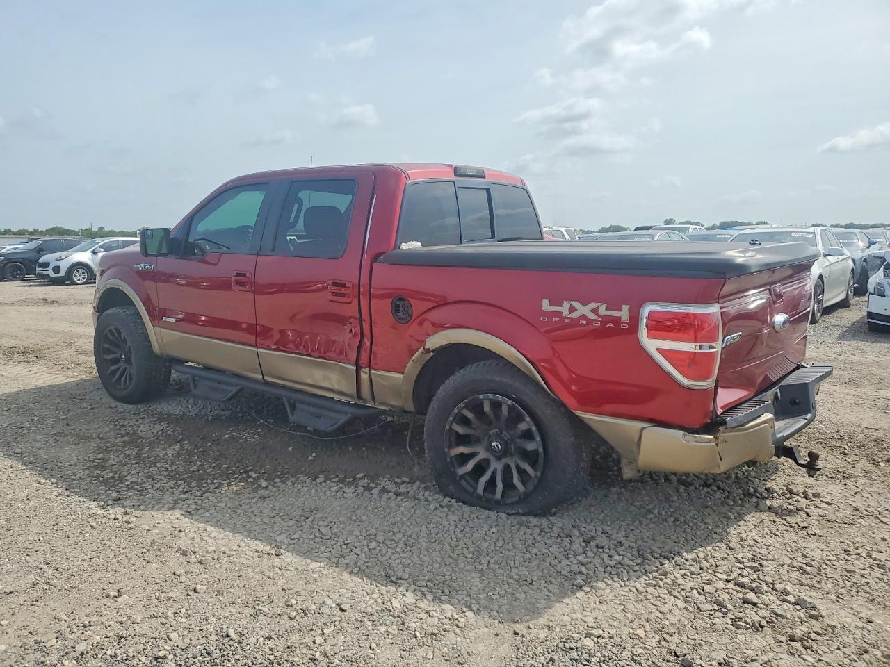 2013 Ford F150 Supercrew Red vin: 1FTFW1ETXDFB29318