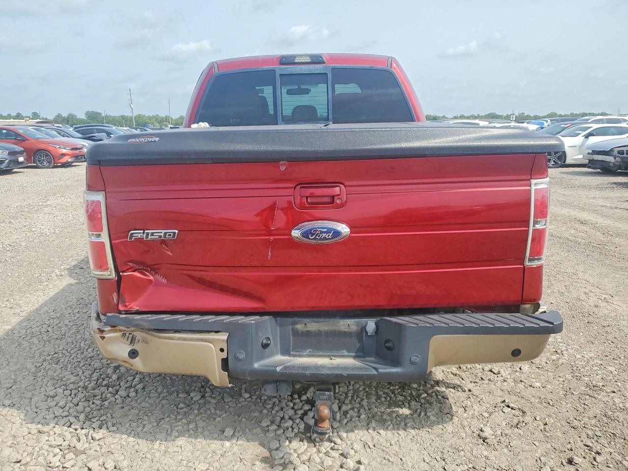 2013 Ford F150 Supercrew Red vin: 1FTFW1ETXDFB29318
