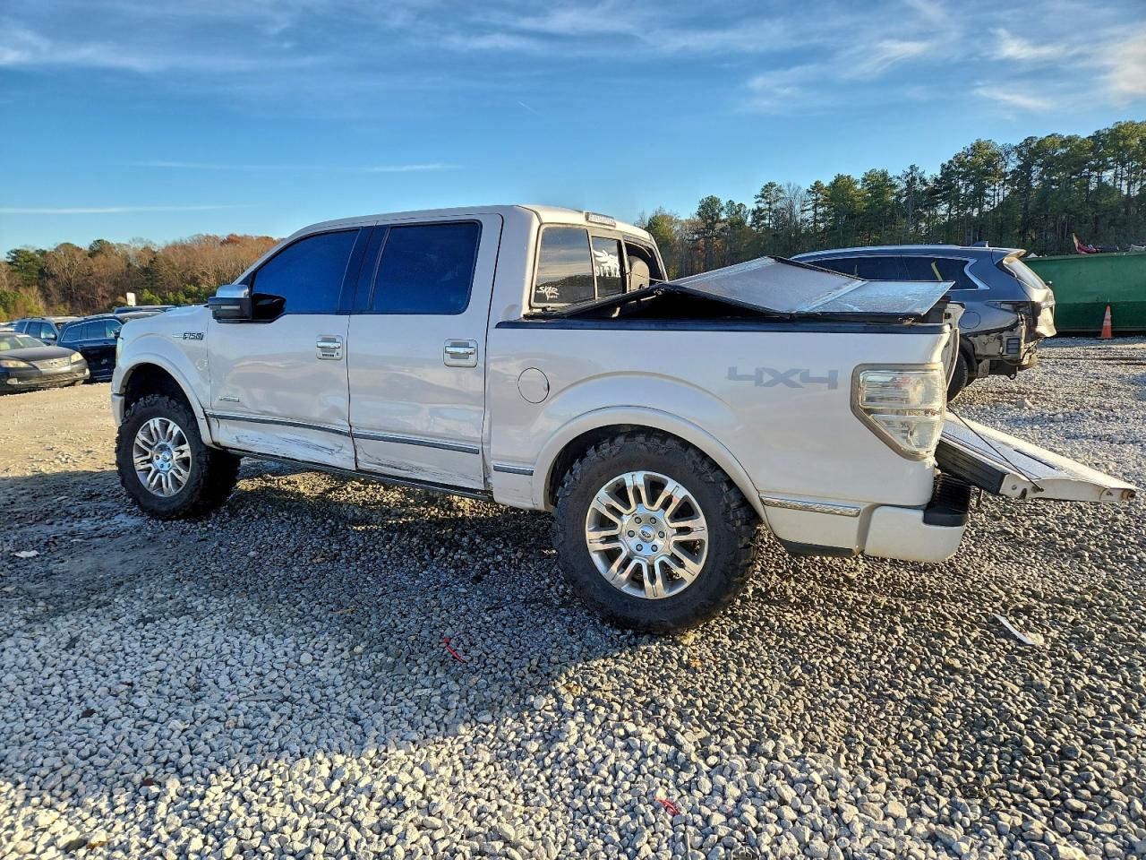 2013 Ford F150 Supercrew Белый vin: 1FTFW1ETXDFB41288