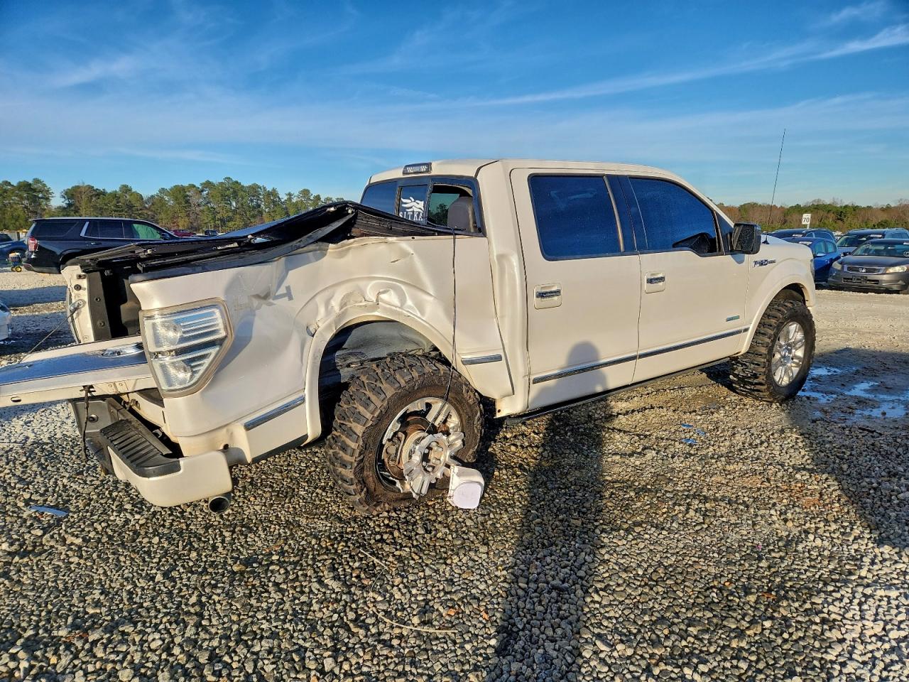 2013 Ford F150 Supercrew Белый vin: 1FTFW1ETXDFB41288
