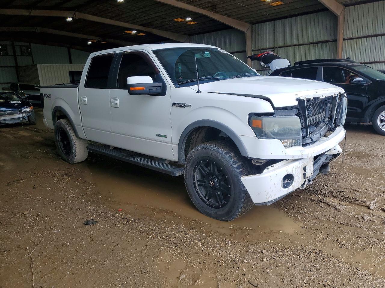 2013 Ford F150 Supercrew White vin: 1FTFW1ETXDFB58138
