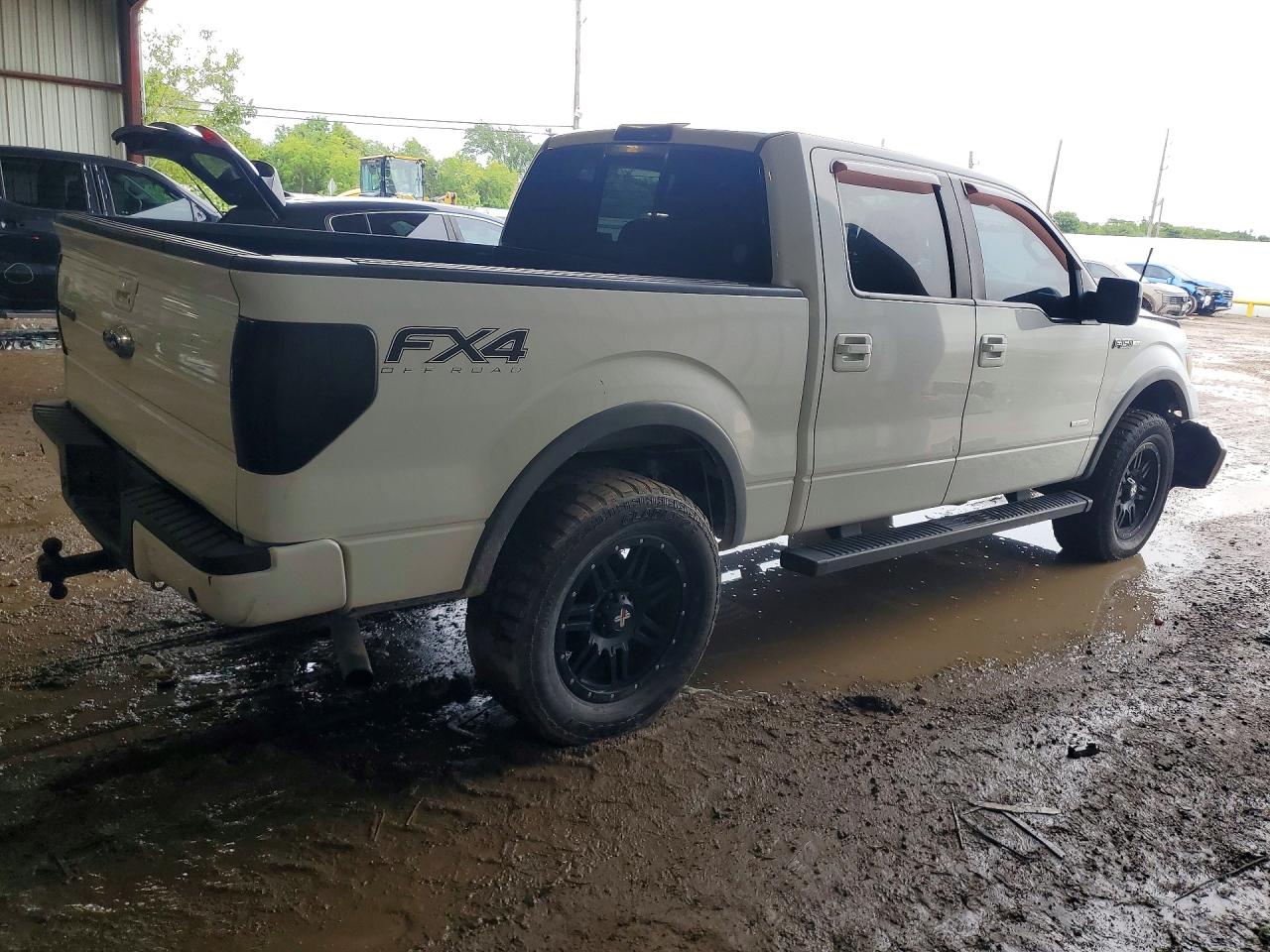 2013 Ford F150 Supercrew White vin: 1FTFW1ETXDFB58138