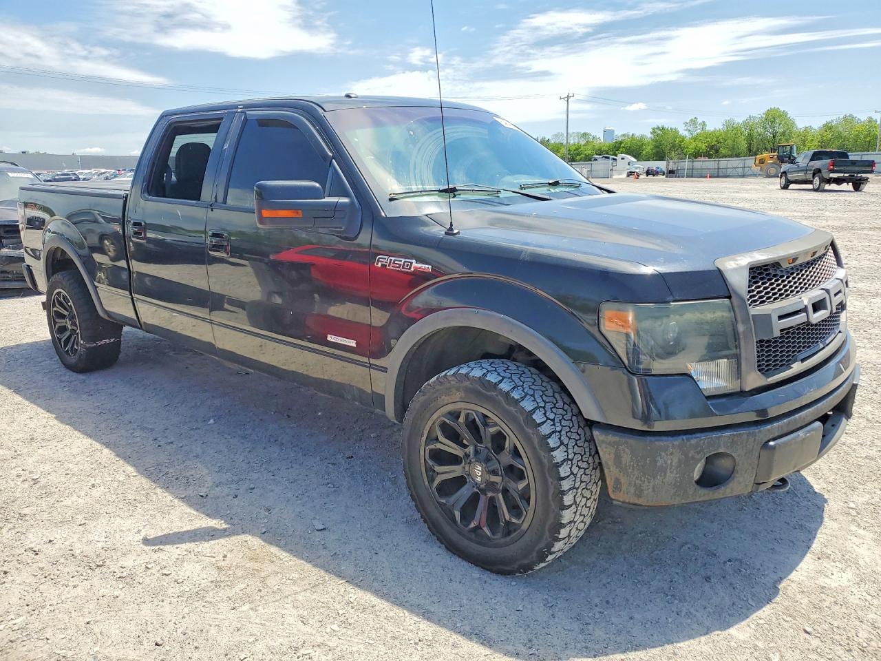 2013 Ford F150 Supercrew Black vin: 1FTFW1ETXDFB58611