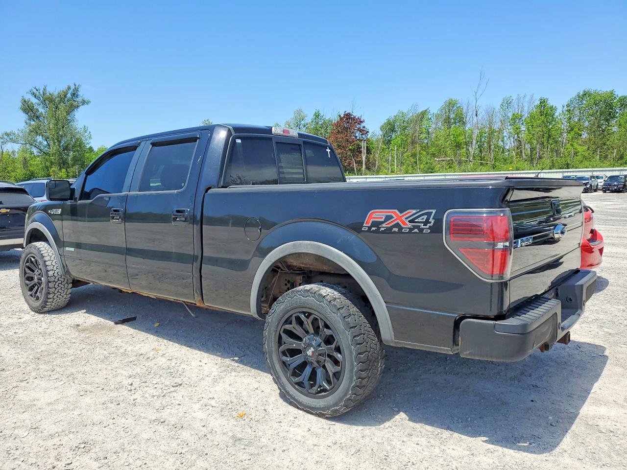 2013 Ford F150 Supercrew Black vin: 1FTFW1ETXDFB58611