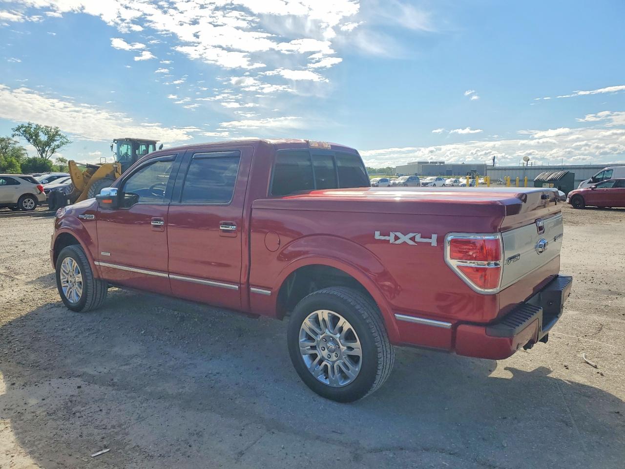 2013 Ford F150 Supercrew Red vin: 1FTFW1ETXDFB74856
