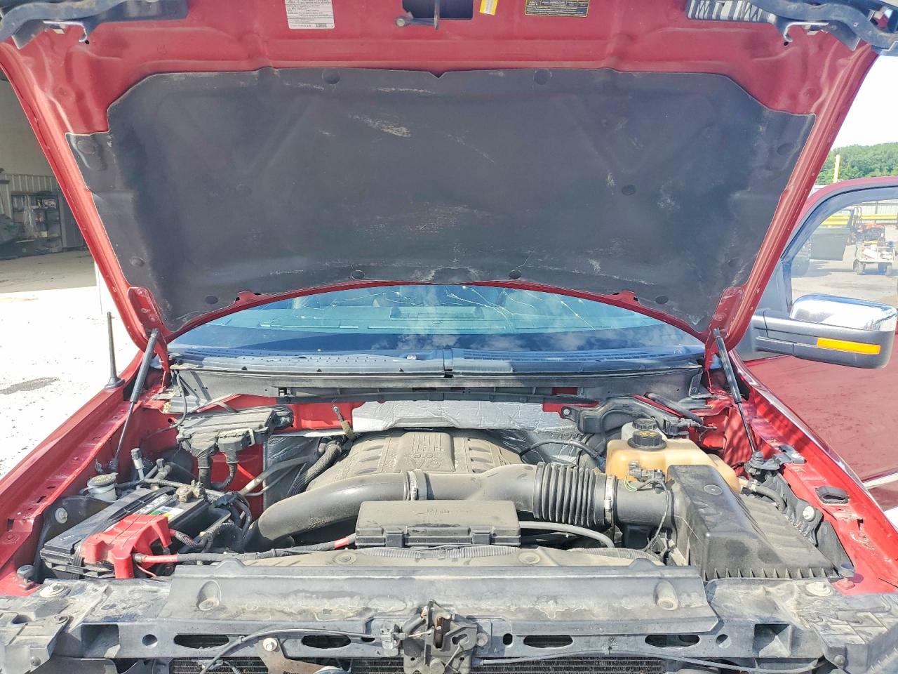 2013 Ford F150 Supercrew Red vin: 1FTFW1ETXDFB74856