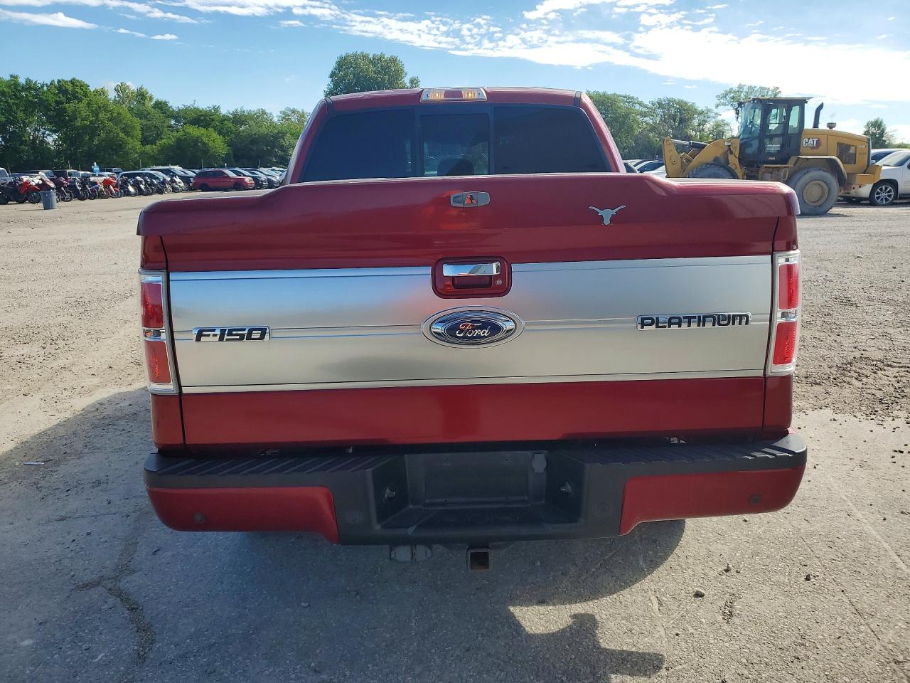 2013 Ford F150 Supercrew Red vin: 1FTFW1ETXDFB74856