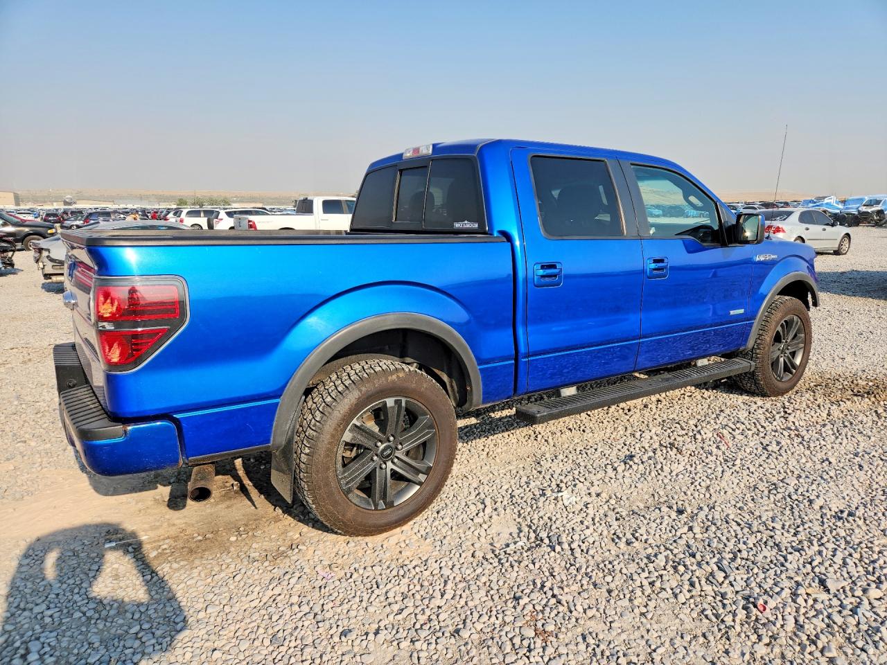 2013 Ford F150 Supercrew Blue vin: 1FTFW1ETXDFB93732