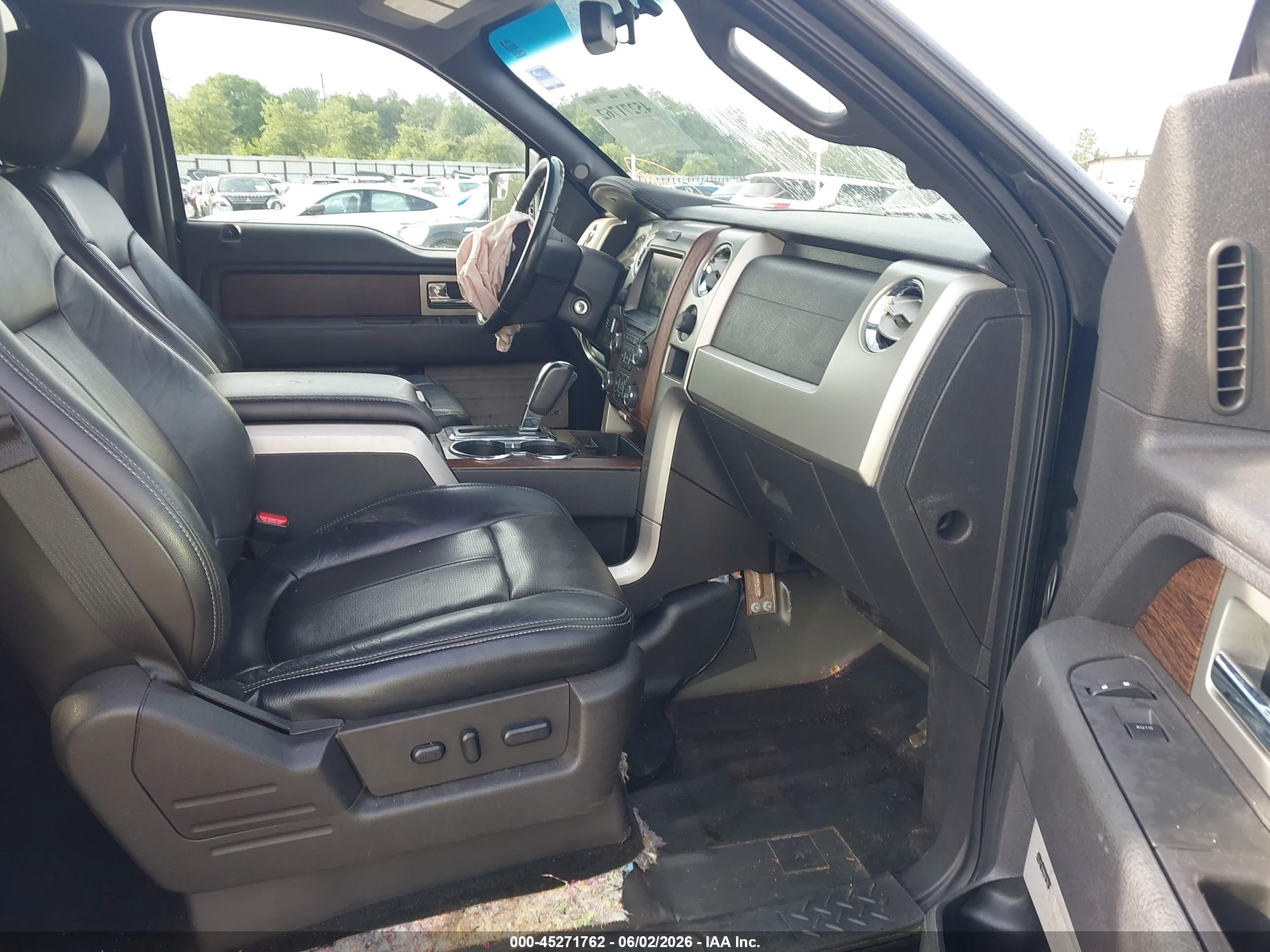2013 Ford F-150 Lariat Черный vin: 1FTFW1ETXDFC04308