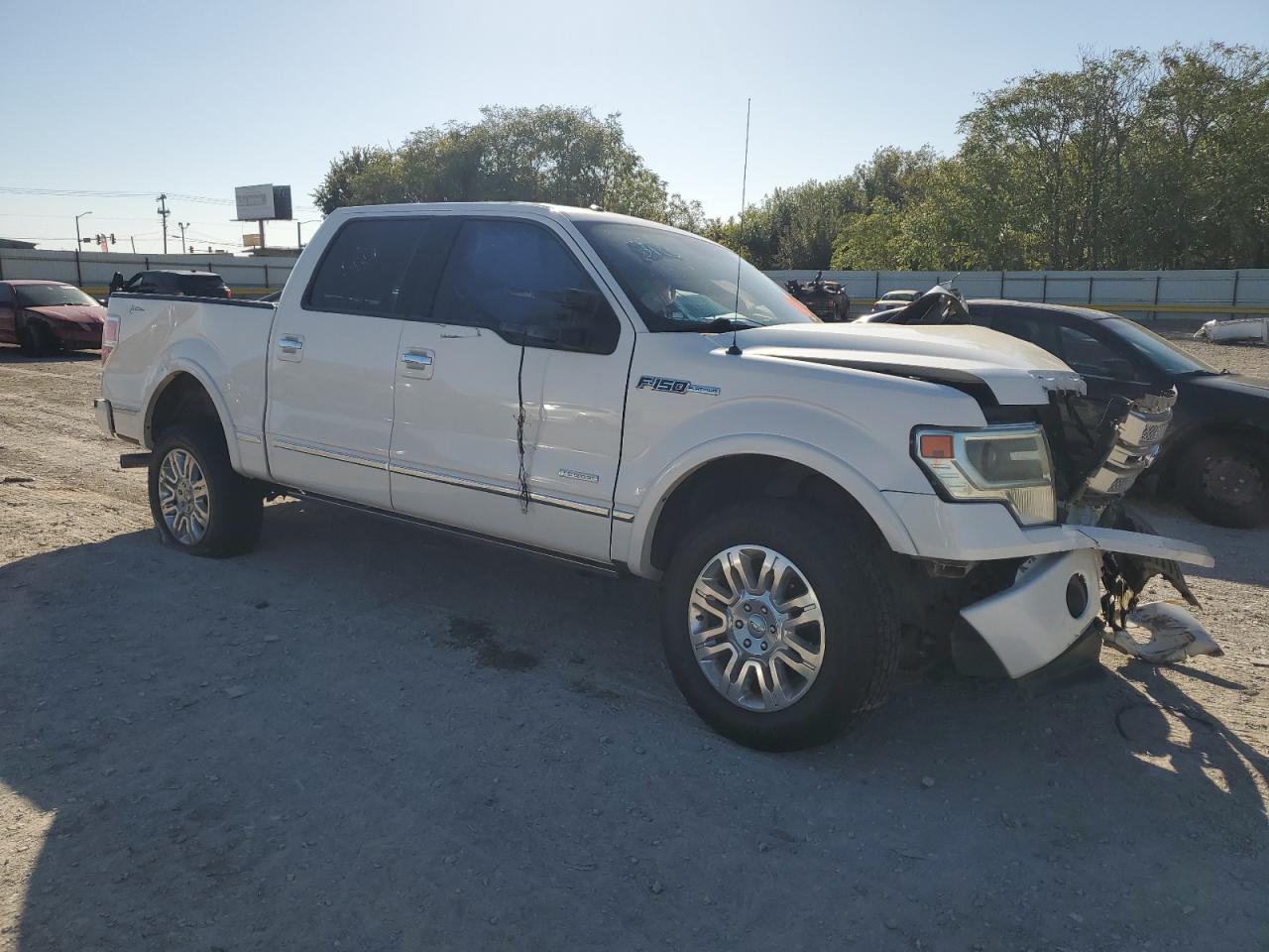 2013 Ford F150 Supercrew Белый vin: 1FTFW1ETXDFC35414