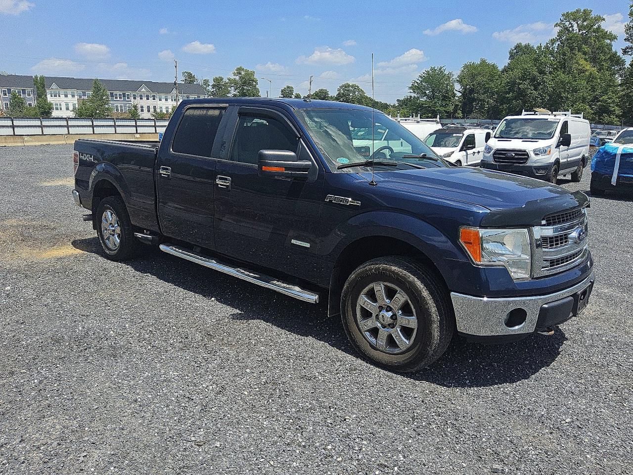 2013 Ford F150 Supercrew Blue vin: 1FTFW1ETXDFC48602