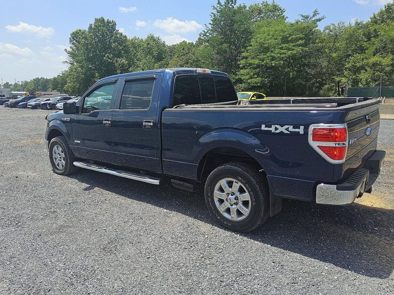 2013 Ford F150 Supercrew Blue vin: 1FTFW1ETXDFC48602