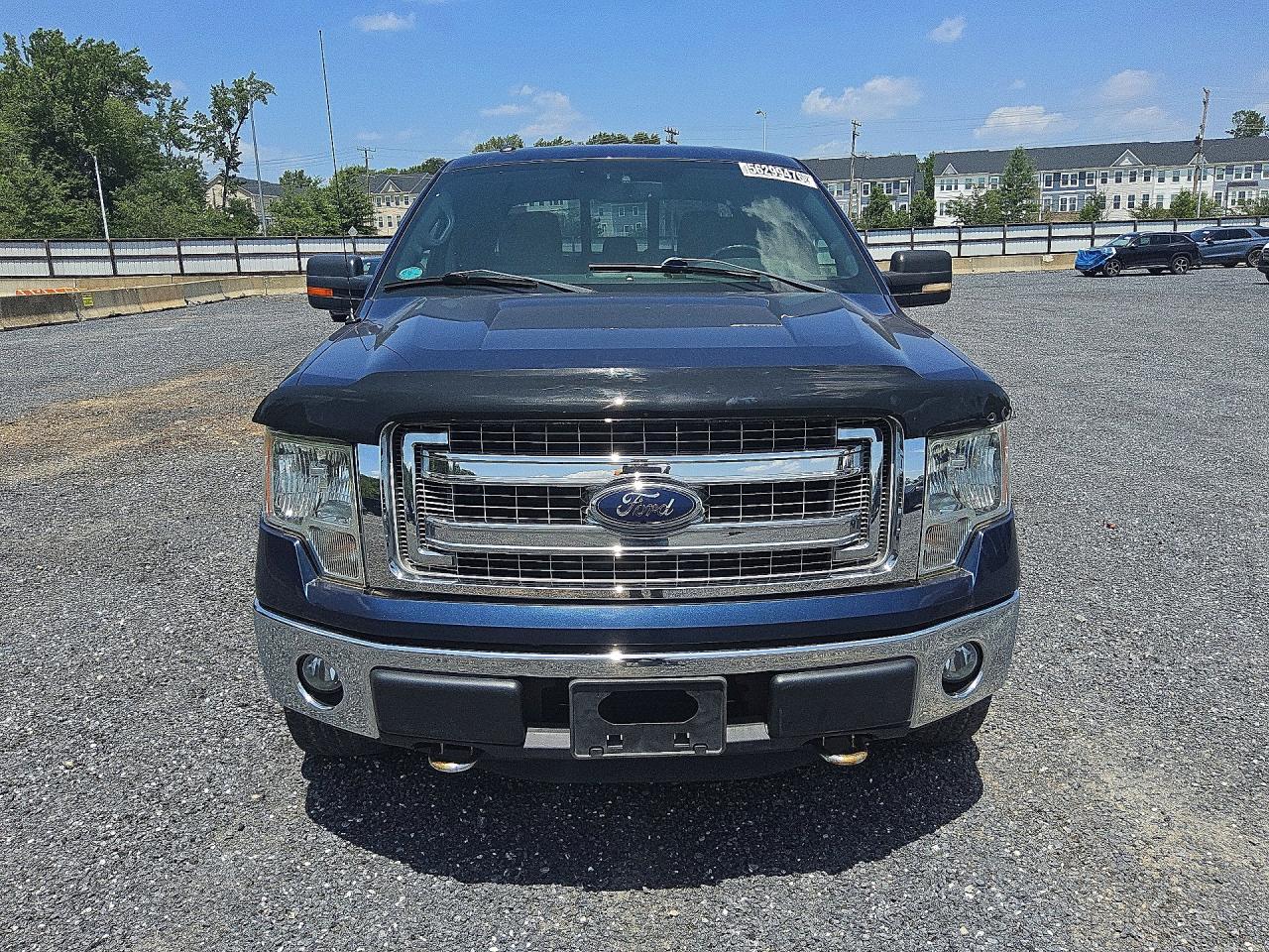 2013 Ford F150 Supercrew Blue vin: 1FTFW1ETXDFC48602