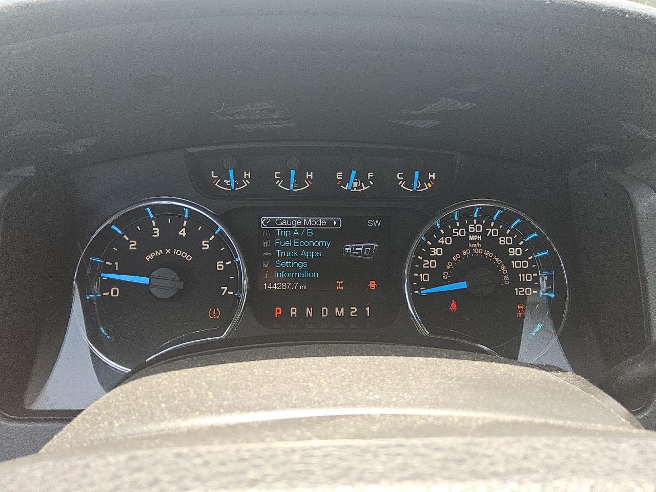 2013 Ford F150 Supercrew Blue vin: 1FTFW1ETXDFC48602 Damage: Warning - Tire Pressure, On, Unacceptable