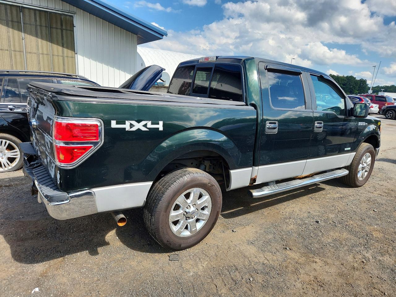 2013 Ford F150 Supercrew Green vin: 1FTFW1ETXDFC54870