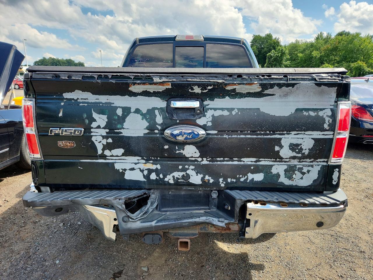2013 Ford F150 Supercrew Green vin: 1FTFW1ETXDFC54870