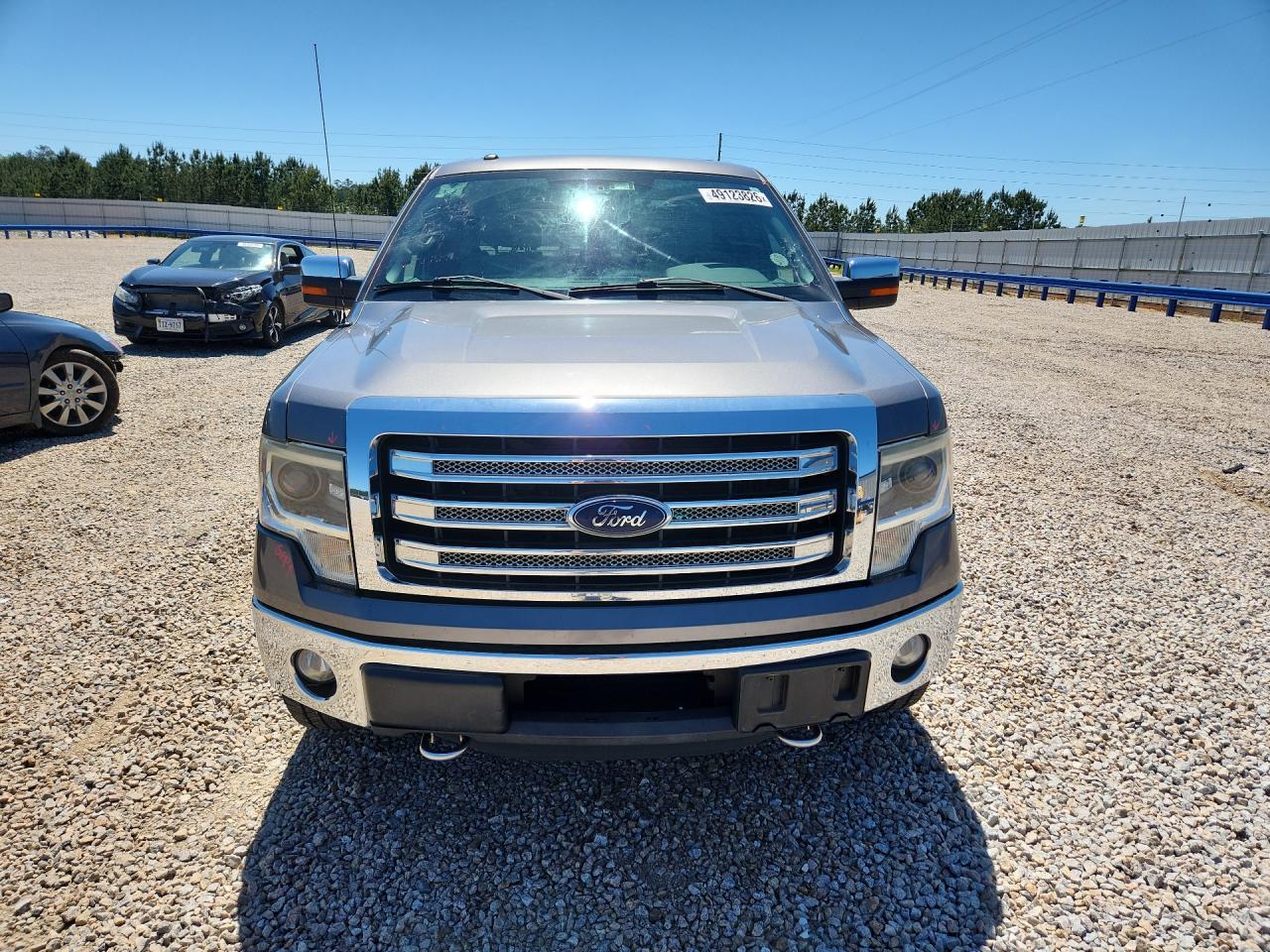 2013 Ford F150 Supercrew Gray vin: 1FTFW1ETXDFC61754