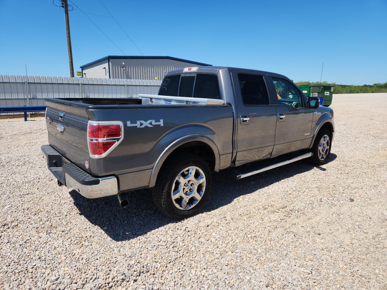 2013 Ford F150 Supercrew Gray vin: 1FTFW1ETXDFC61754