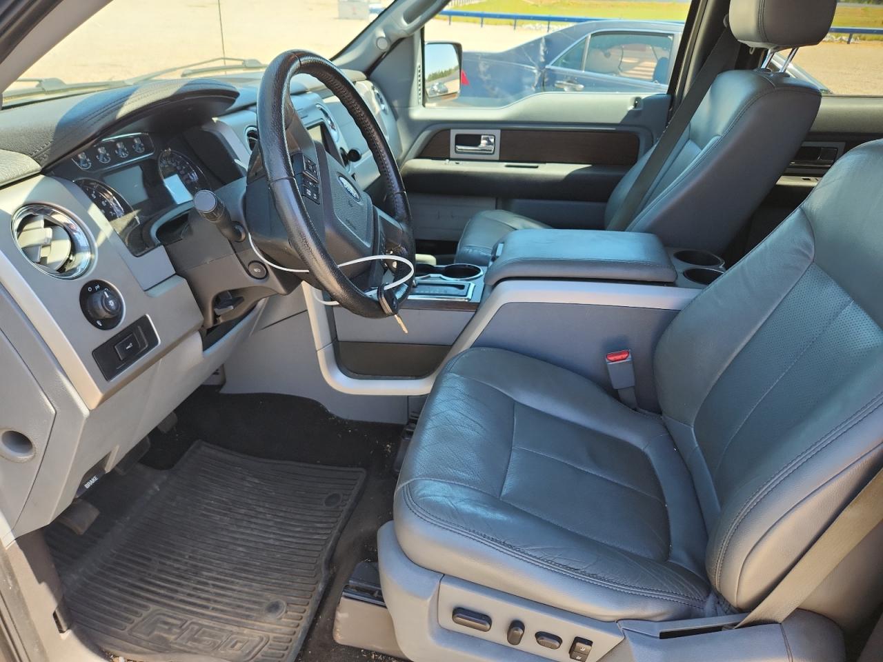 2013 Ford F150 Supercrew Gray vin: 1FTFW1ETXDFC61754