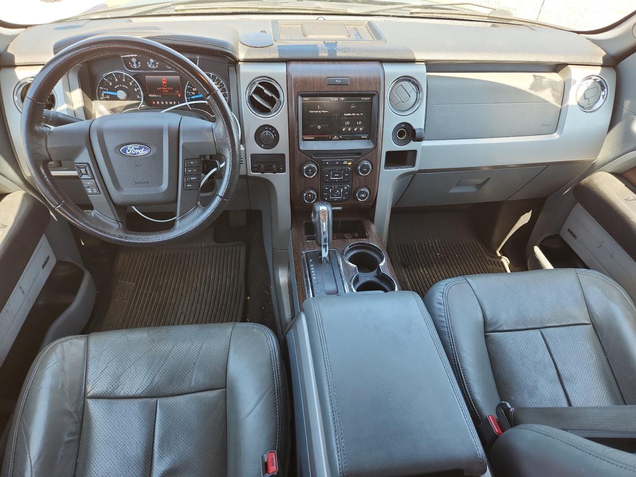 2013 Ford F150 Supercrew Gray vin: 1FTFW1ETXDFC61754