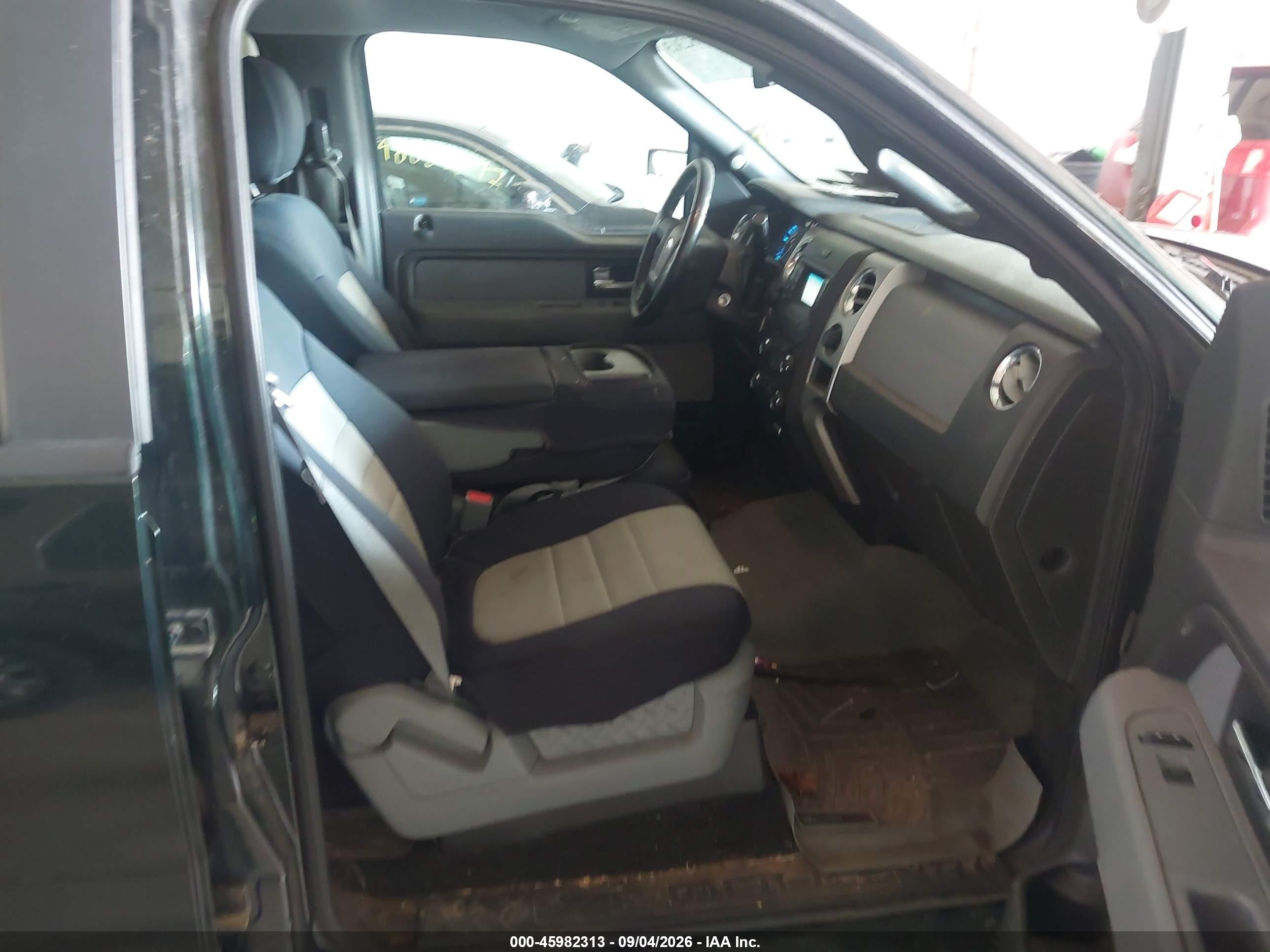 2013 Ford F-150 Xlt Green vin: 1FTFW1ETXDFC65531