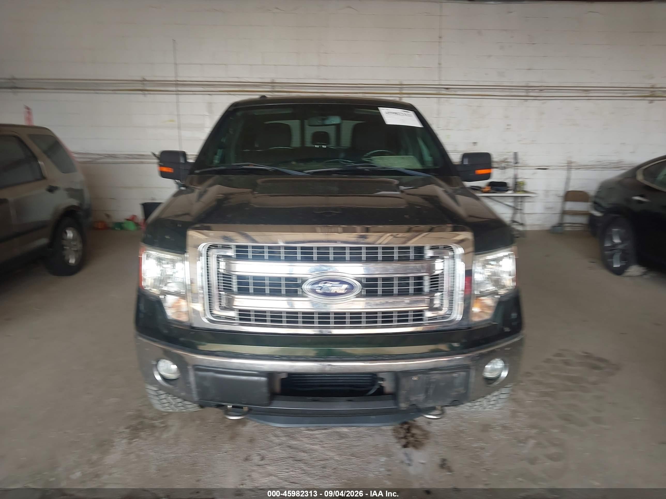 2013 Ford F-150 Xlt Green vin: 1FTFW1ETXDFC65531