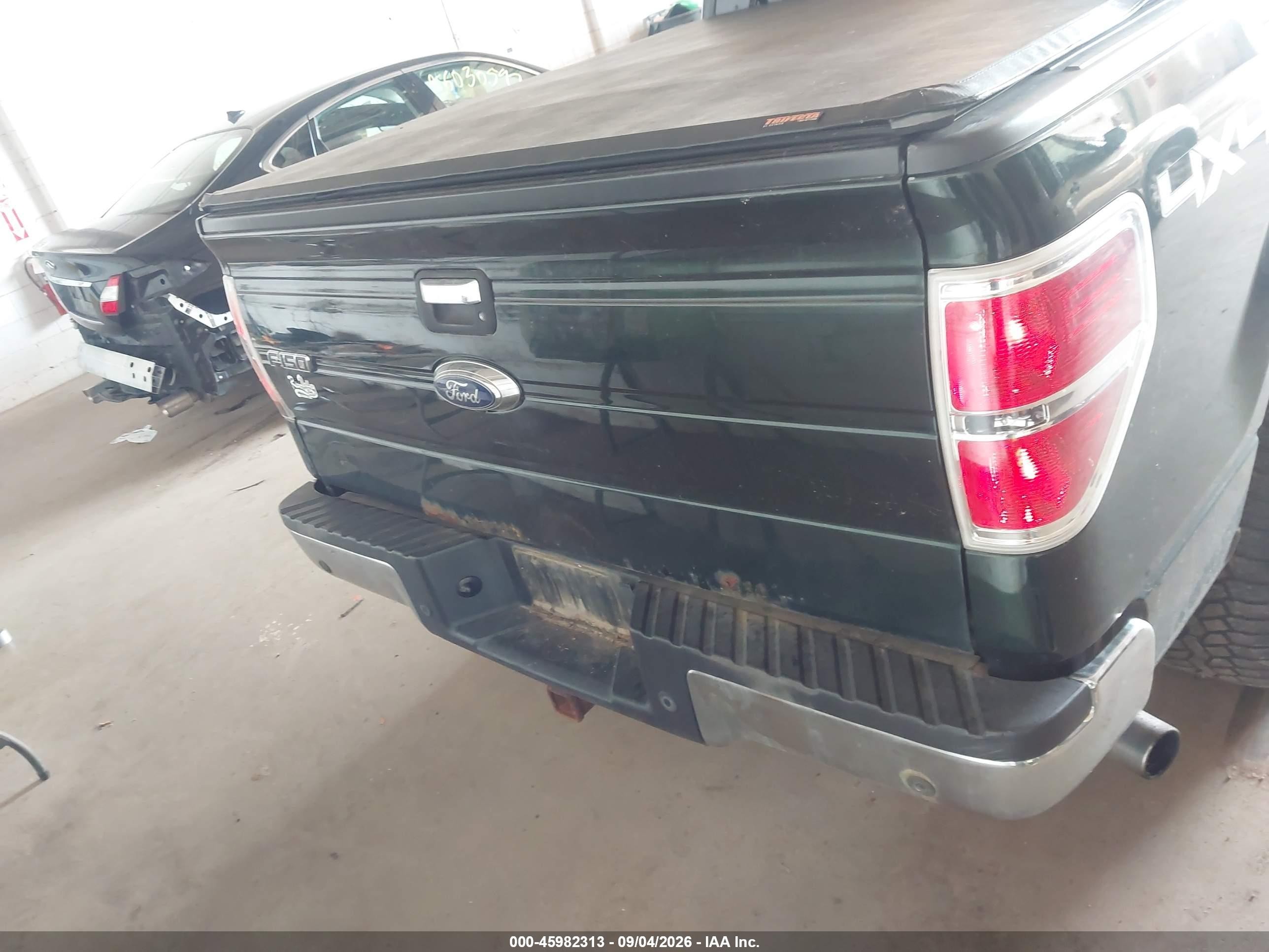 2013 Ford F-150 Xlt Green vin: 1FTFW1ETXDFC65531