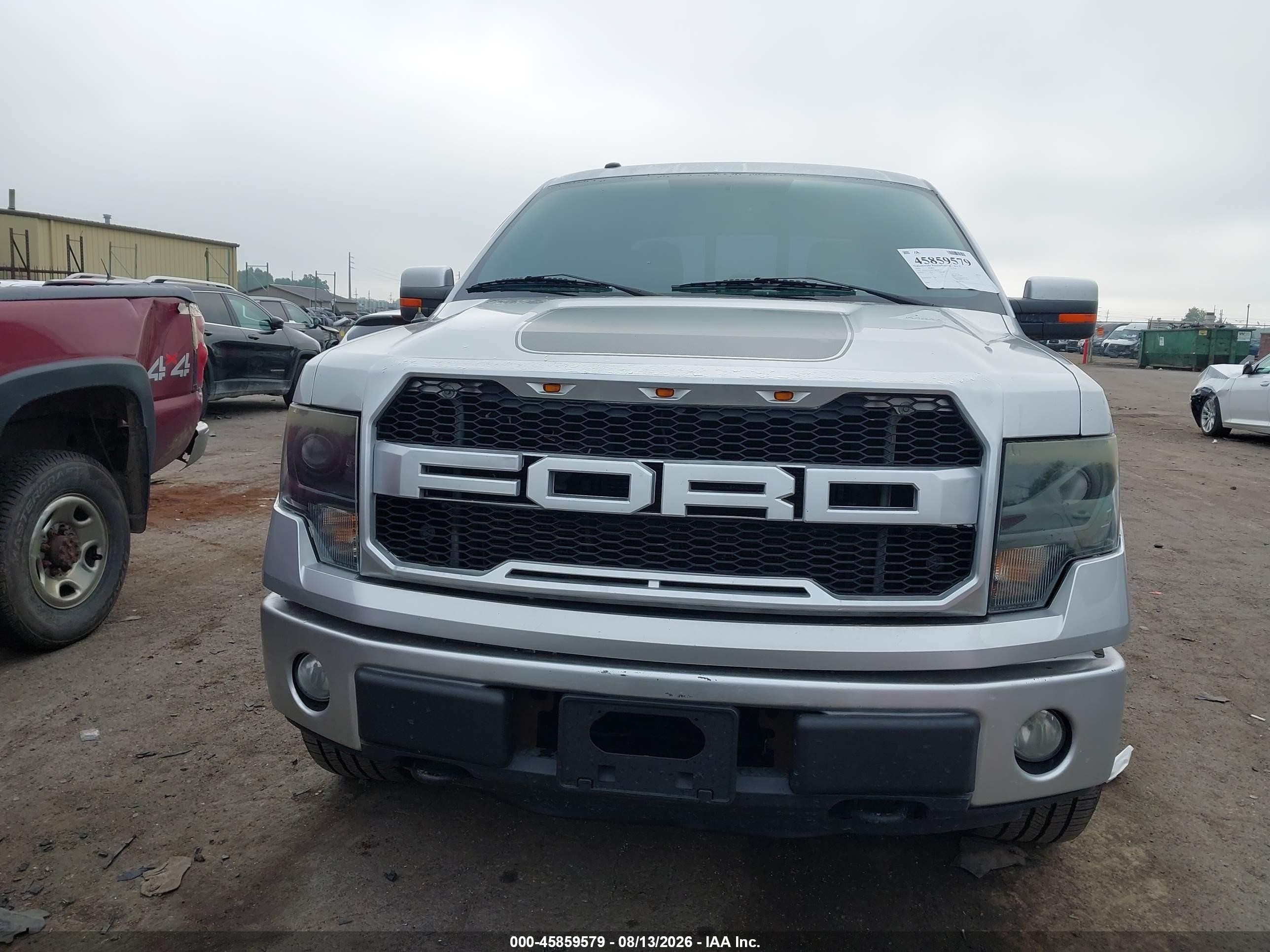 2013 Ford F-150 Fx4 Silver vin: 1FTFW1ETXDFC88226