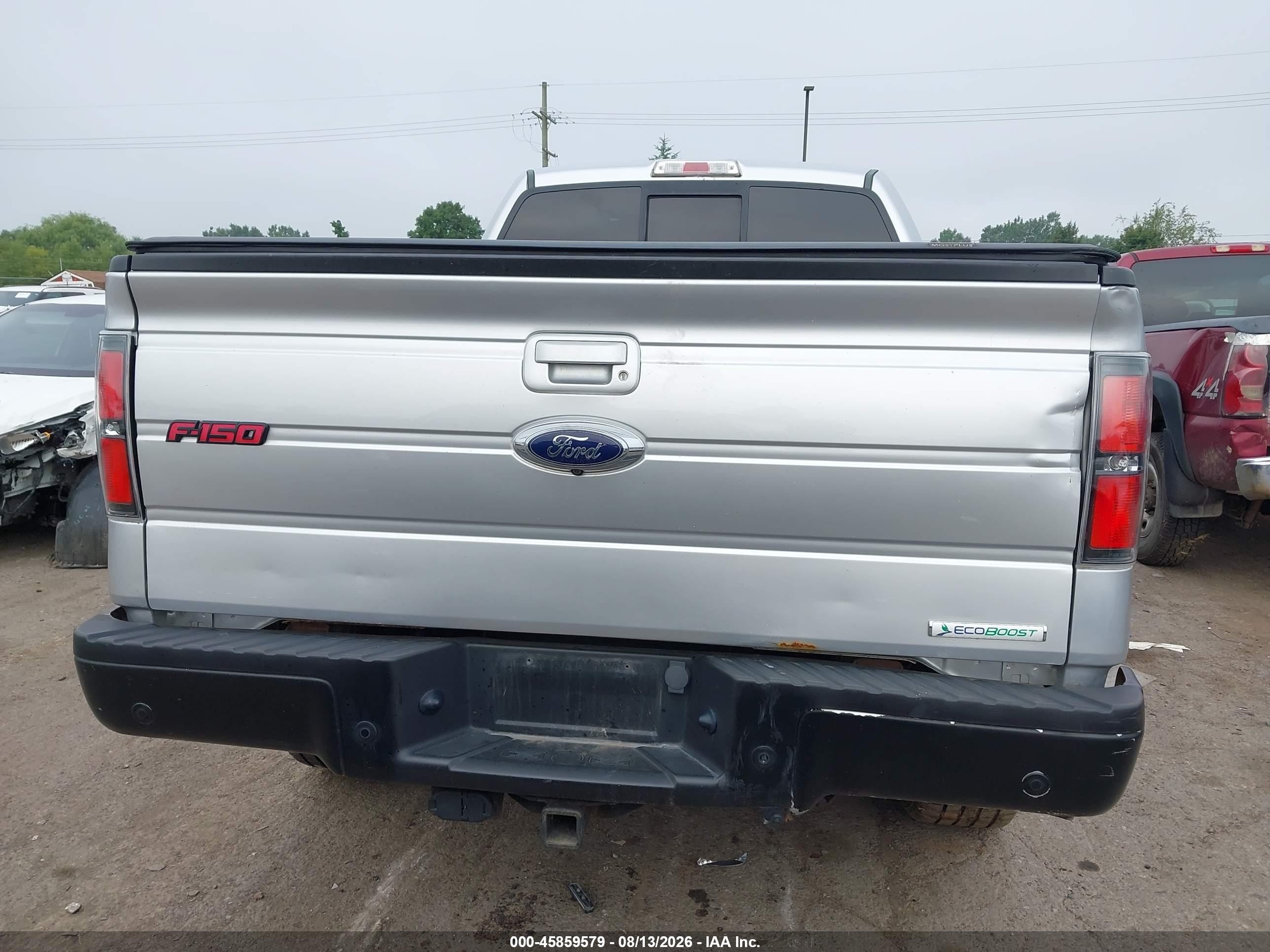 2013 Ford F-150 Fx4 Silver vin: 1FTFW1ETXDFC88226