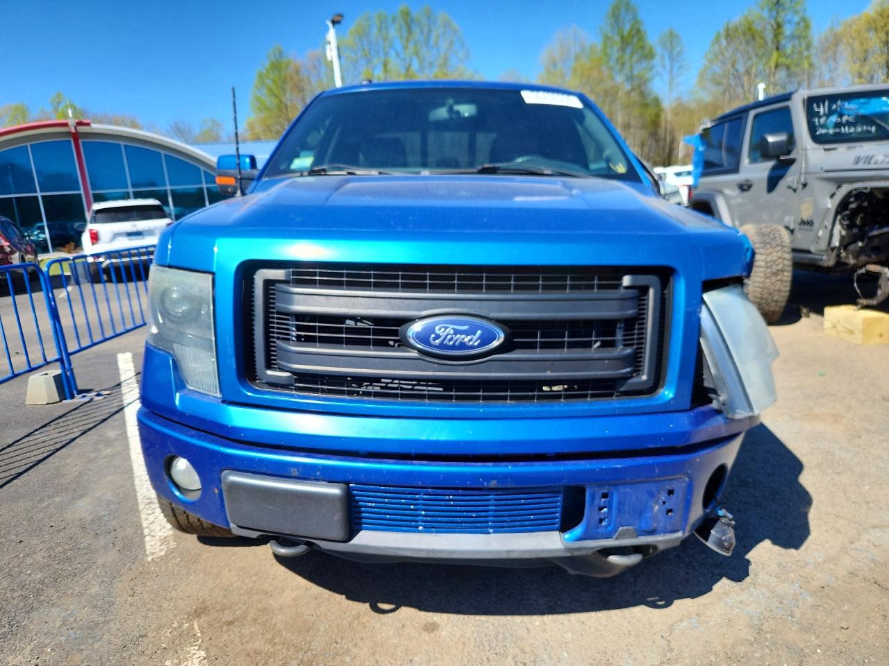 2013 Ford F150 Supercrew Синий vin: 1FTFW1ETXDFD35688