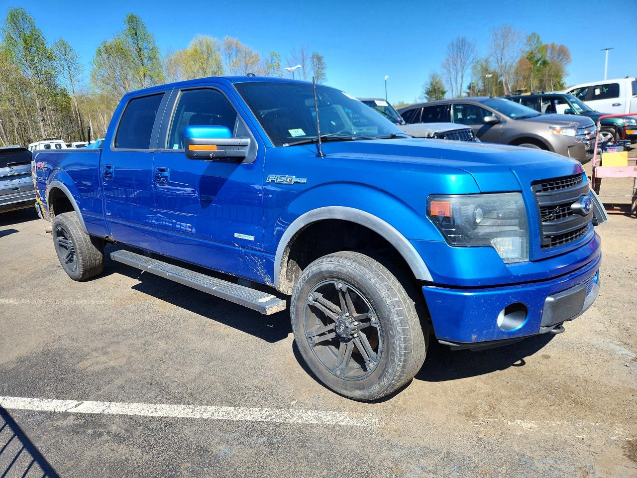 2013 Ford F150 Supercrew Синий vin: 1FTFW1ETXDFD35688