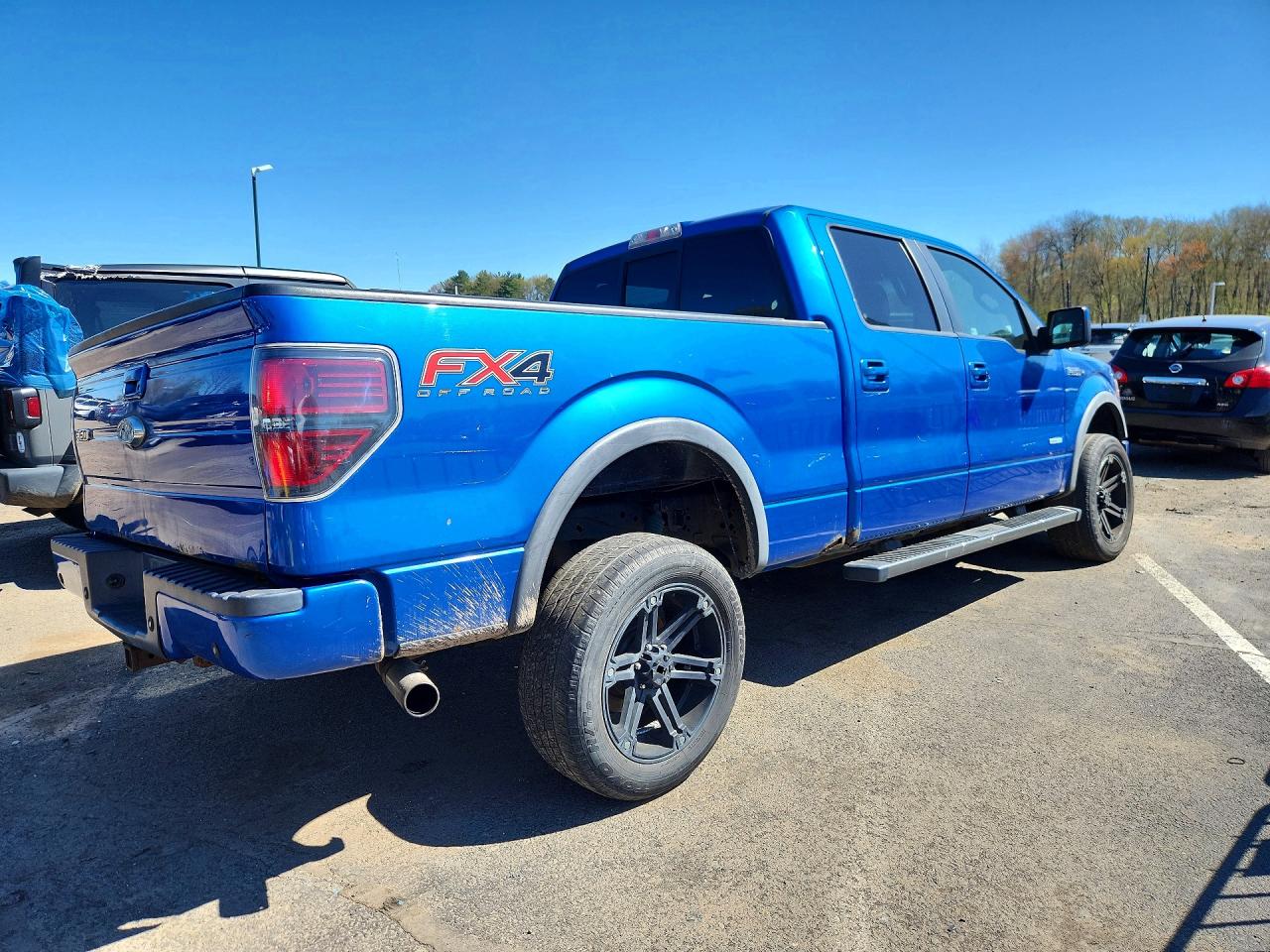 2013 Ford F150 Supercrew Синий vin: 1FTFW1ETXDFD35688