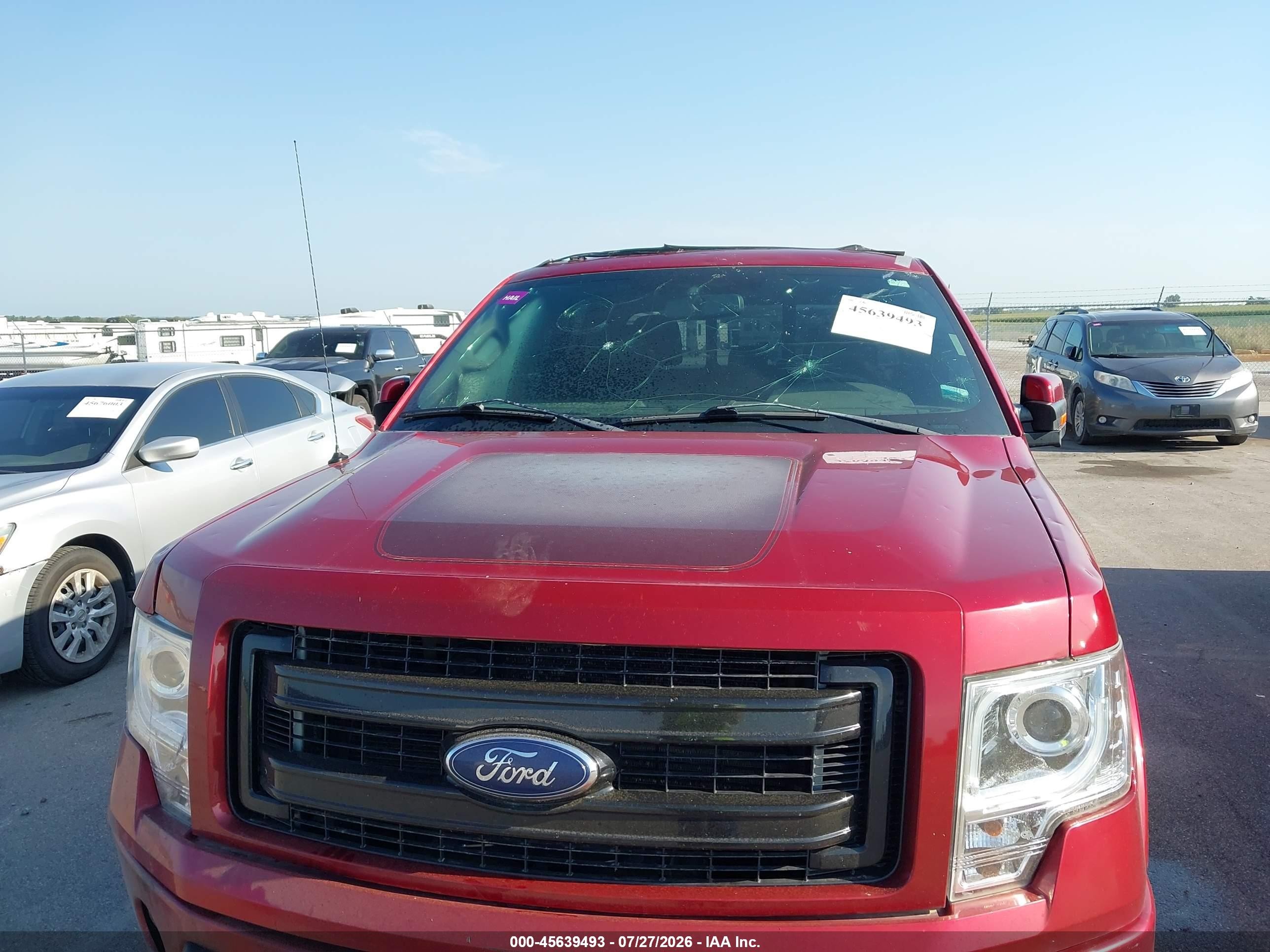 2013 Ford F-150 Fx4 Красный vin: 1FTFW1ETXDFD49042