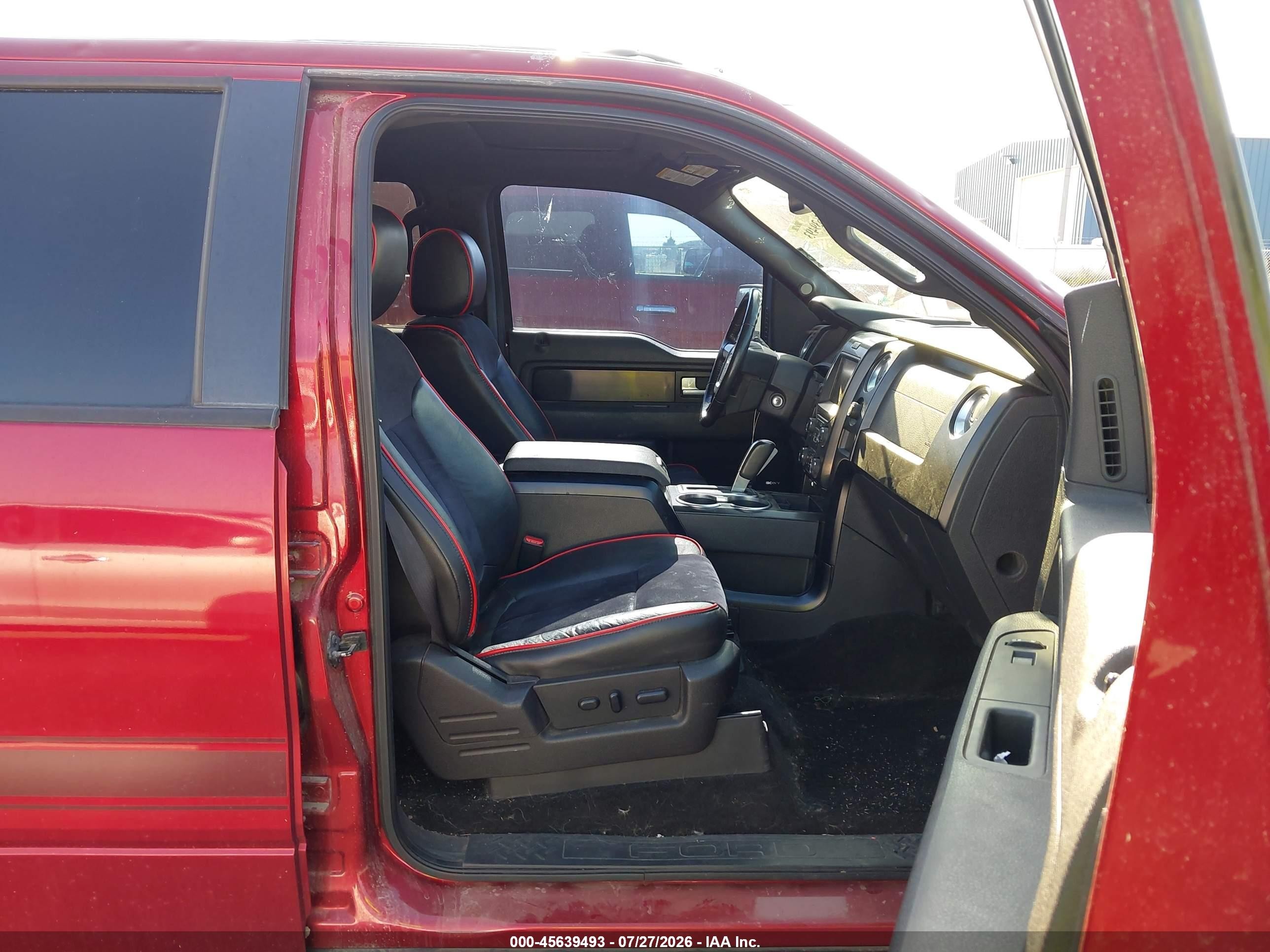 2013 Ford F-150 Fx4 Красный vin: 1FTFW1ETXDFD49042