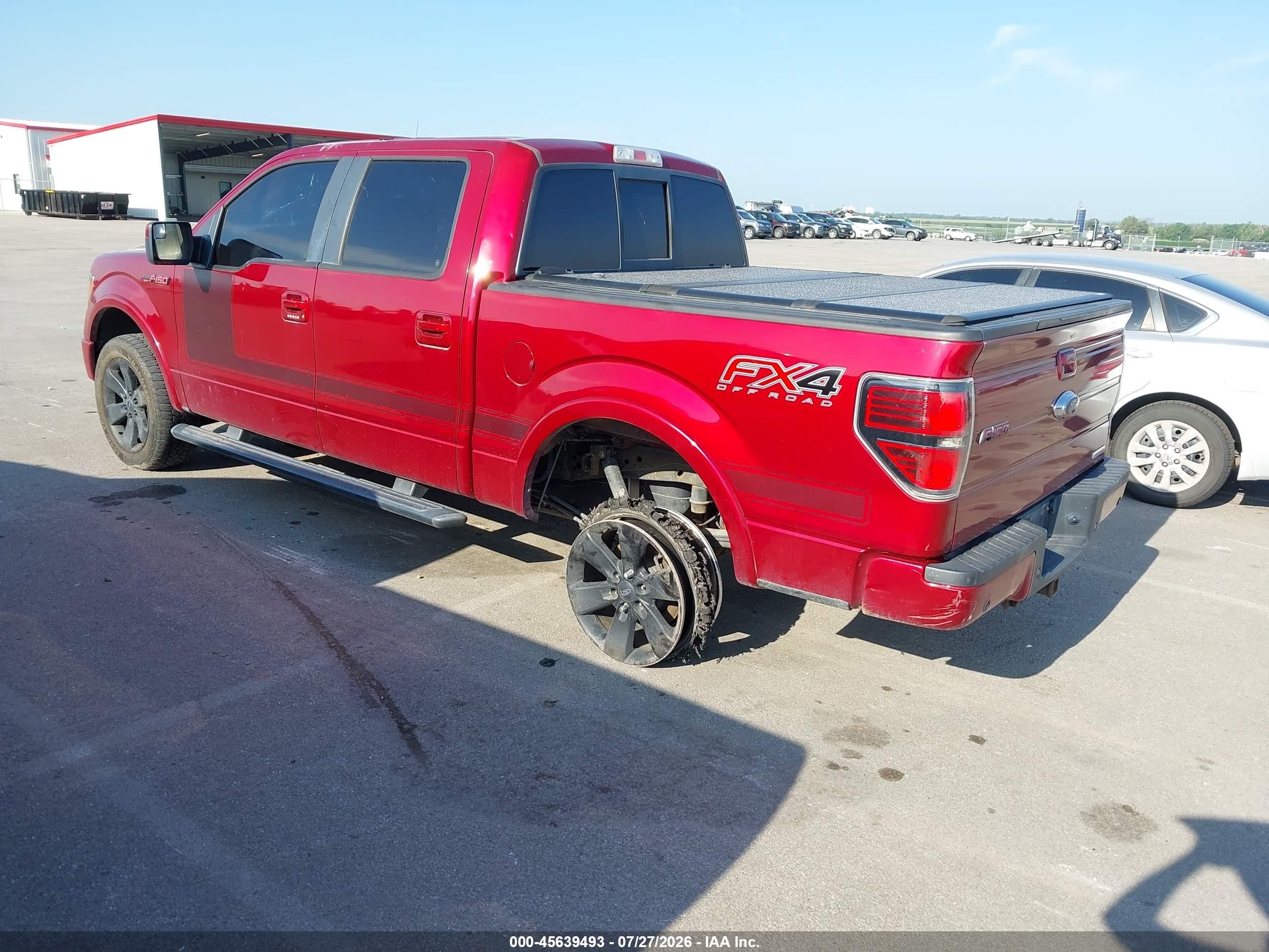 2013 Ford F-150 Fx4 Красный vin: 1FTFW1ETXDFD49042