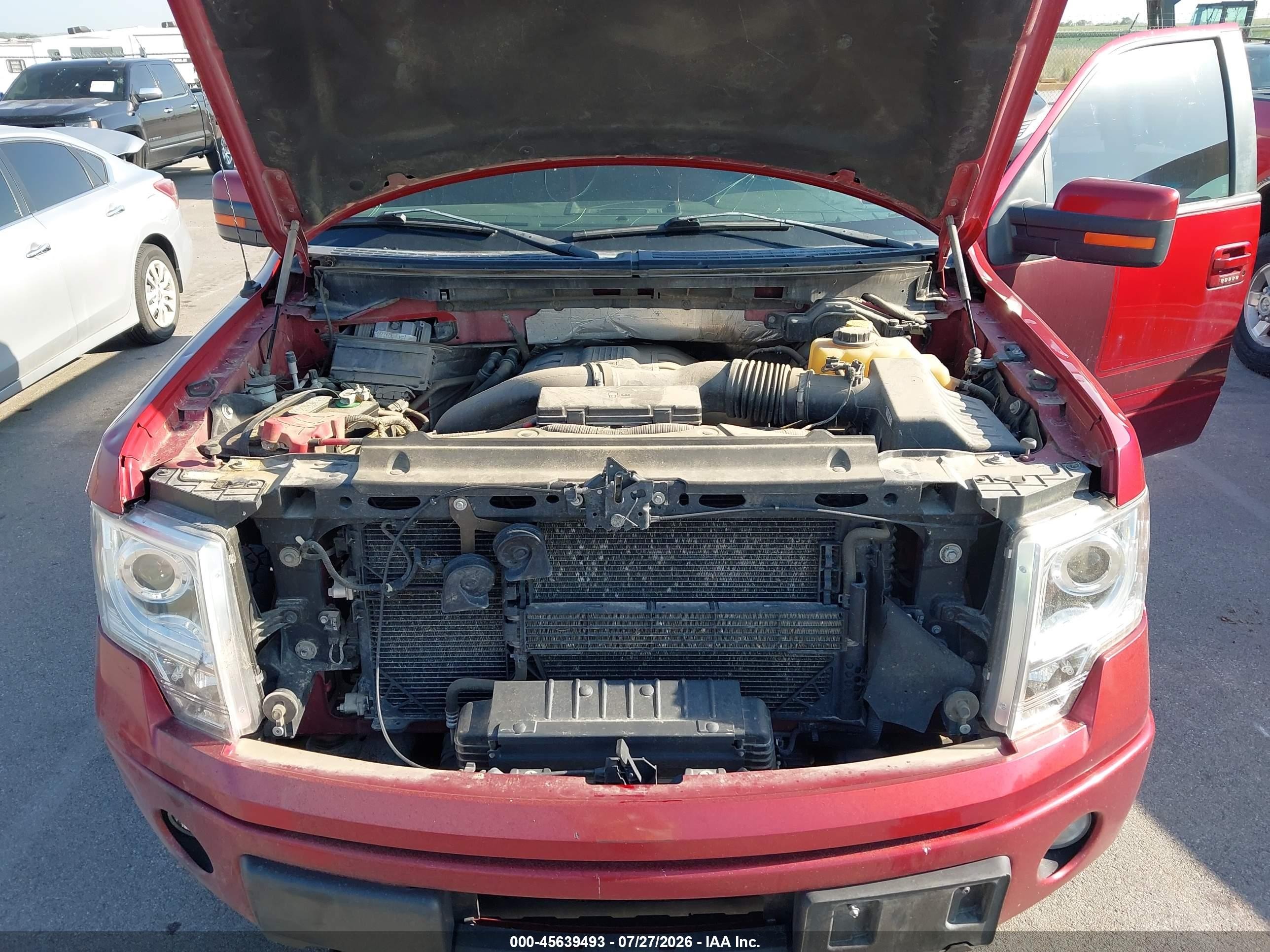 2013 Ford F-150 Fx4 Красный vin: 1FTFW1ETXDFD49042