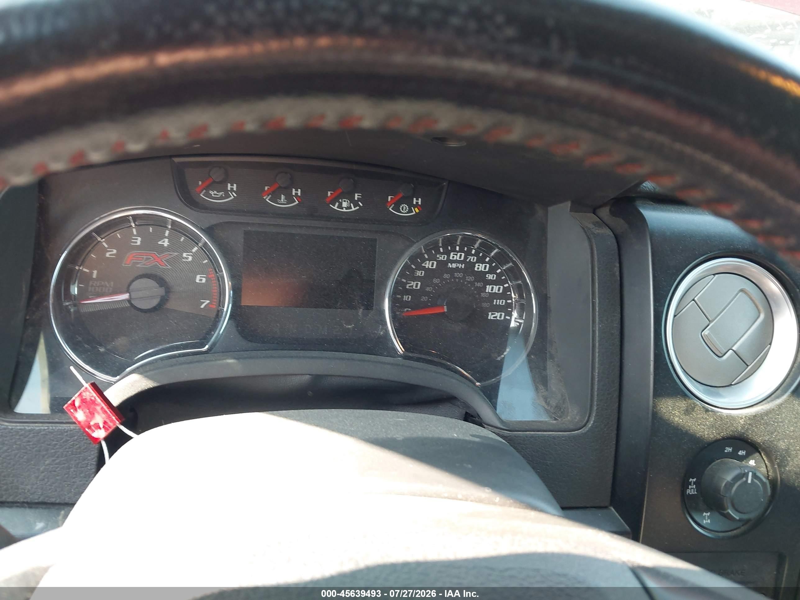 2013 Ford F-150 Fx4 Красный vin: 1FTFW1ETXDFD49042