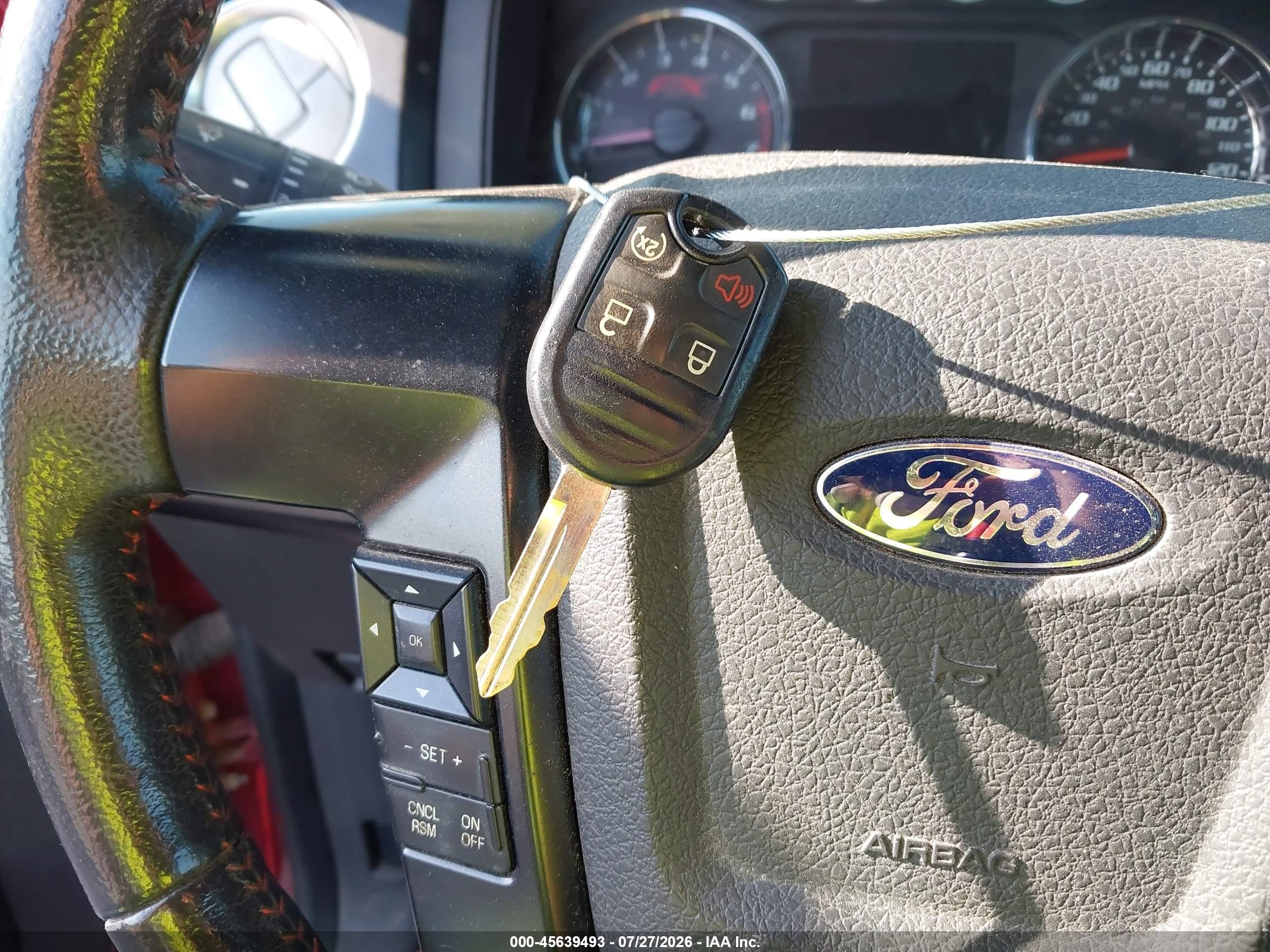 2013 Ford F-150 Fx4 Красный vin: 1FTFW1ETXDFD49042