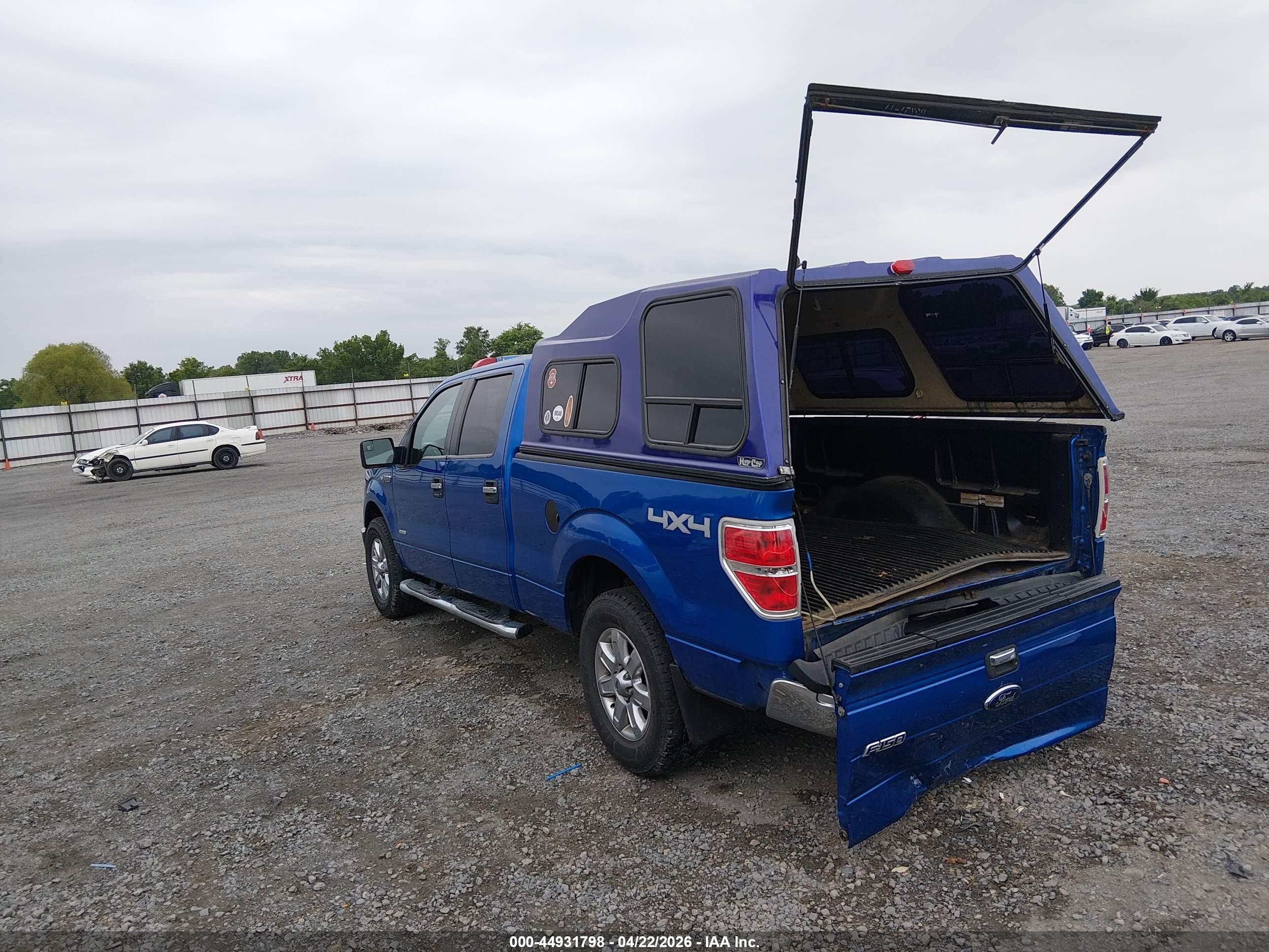 2013 Ford F-150 Xlt Blue vin: 1FTFW1ETXDFD53740