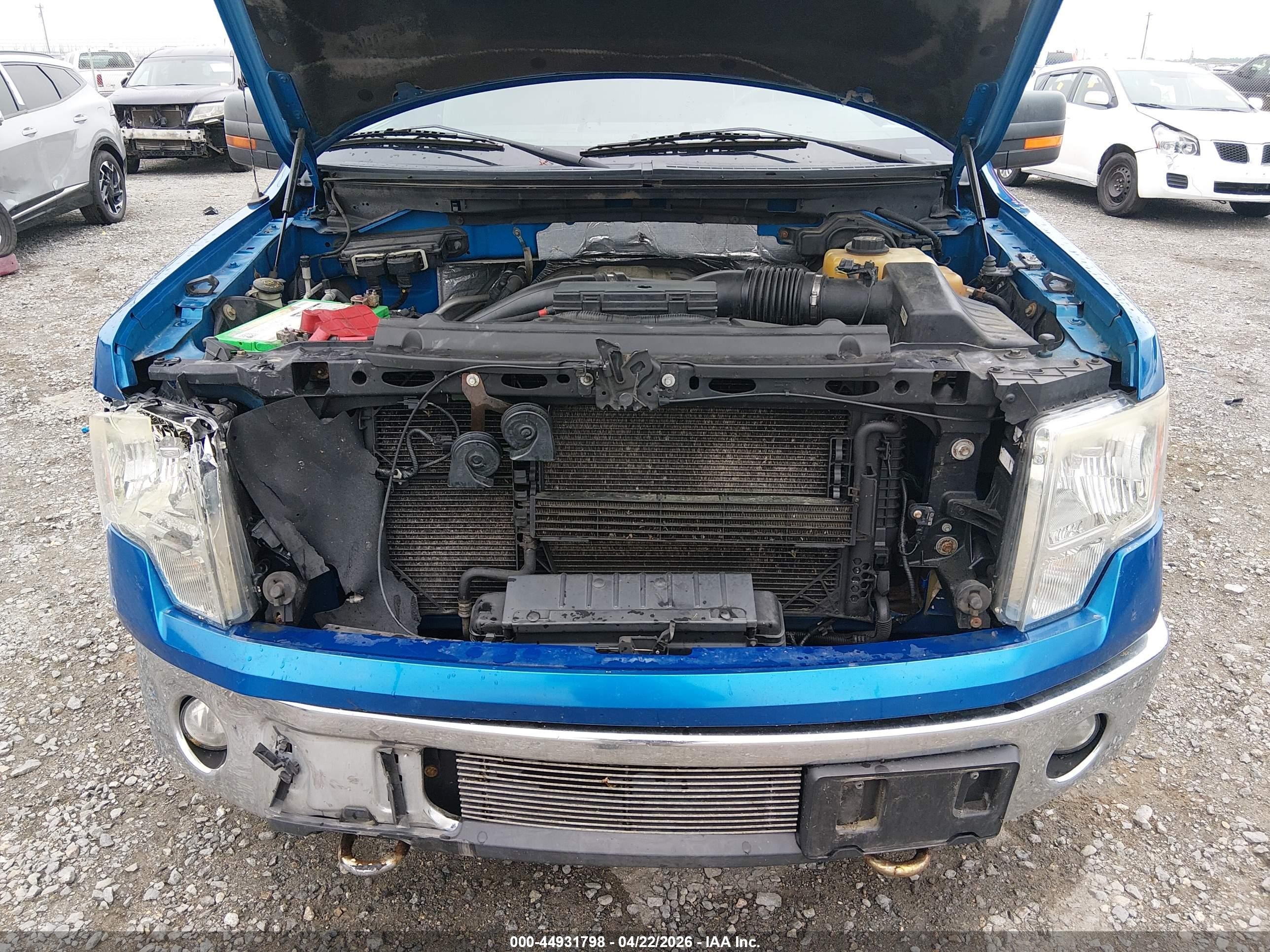 2013 Ford F-150 Xlt Blue vin: 1FTFW1ETXDFD53740