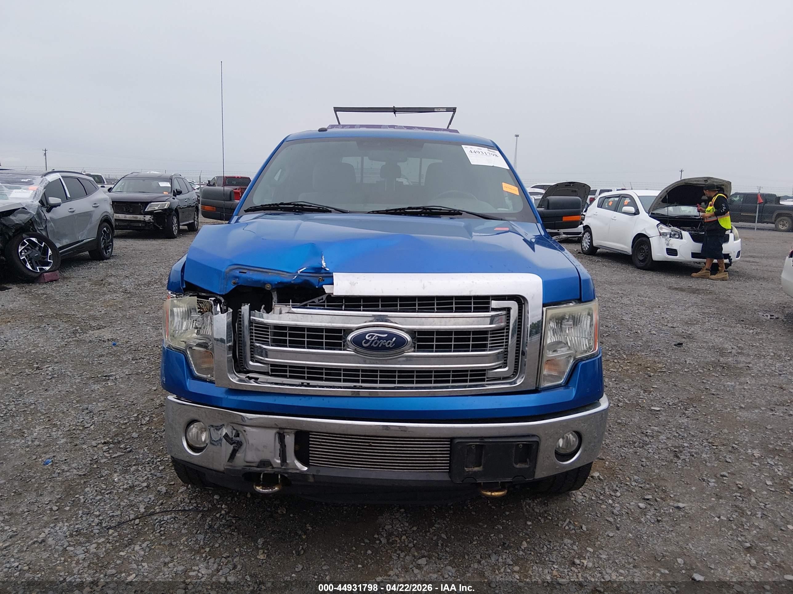2013 Ford F-150 Xlt Blue vin: 1FTFW1ETXDFD53740