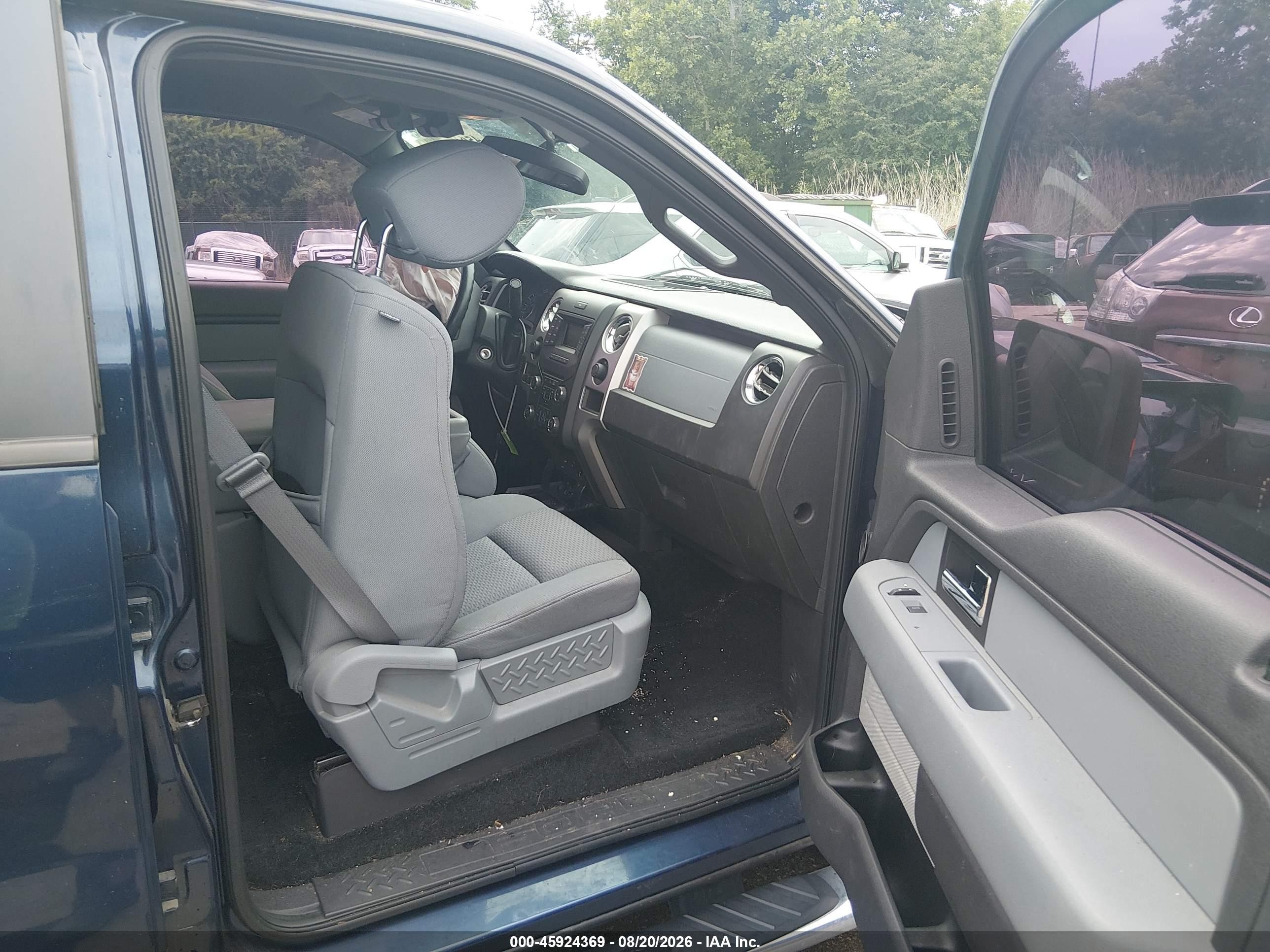 2013 Ford F-150 Xlt Blue vin: 1FTFW1ETXDFD64494