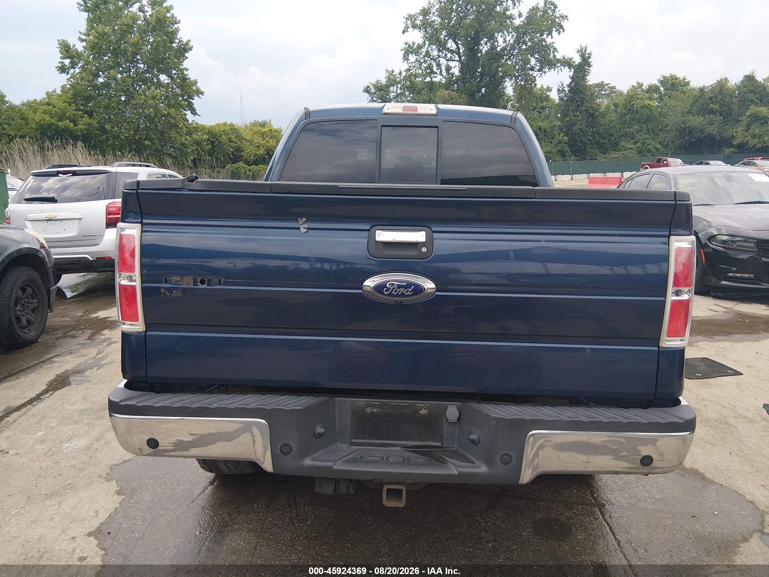 2013 Ford F-150 Xlt Blue vin: 1FTFW1ETXDFD64494