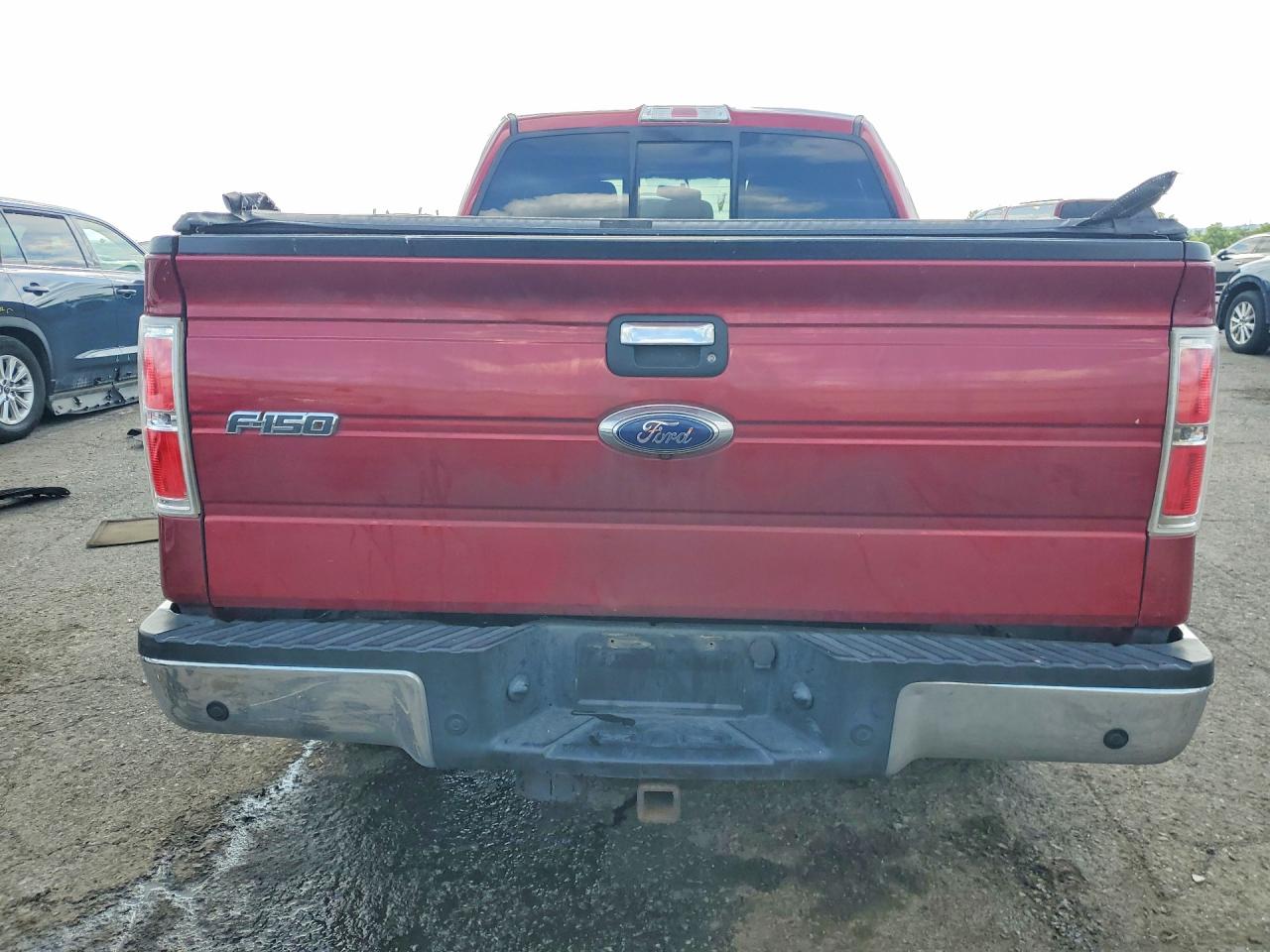2013 Ford F150 Supercrew Red vin: 1FTFW1ETXDFD79304