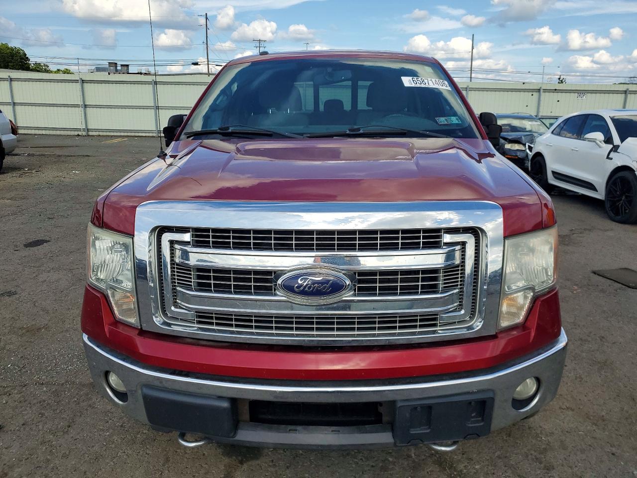 2013 Ford F150 Supercrew Red vin: 1FTFW1ETXDFD79304