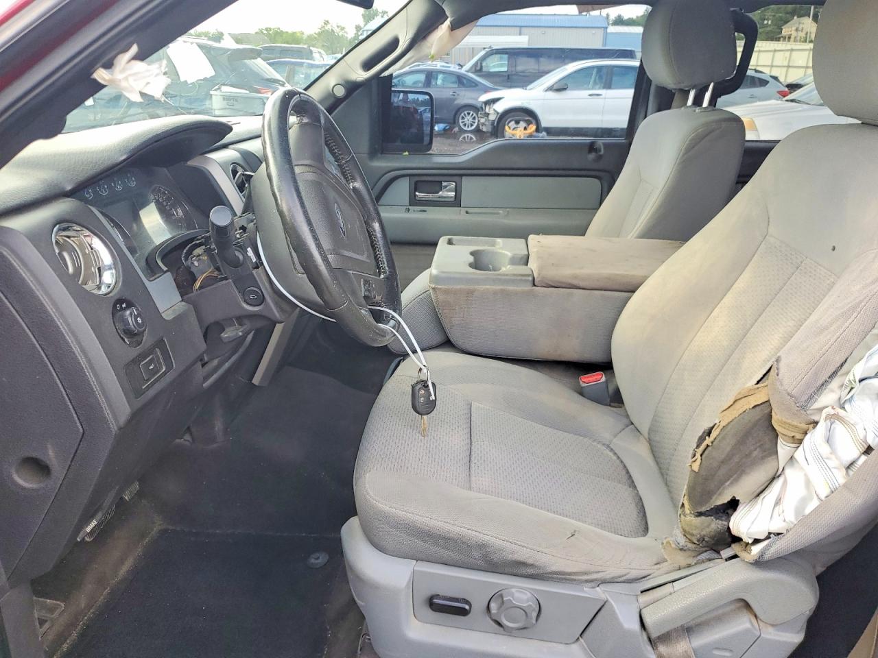 2013 Ford F150 Supercrew Red vin: 1FTFW1ETXDFD79304