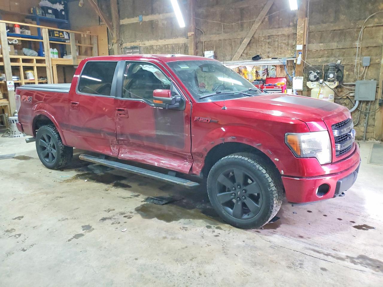 2013 Ford F150 Бордовый vin: 1FTFW1ETXDFD83272