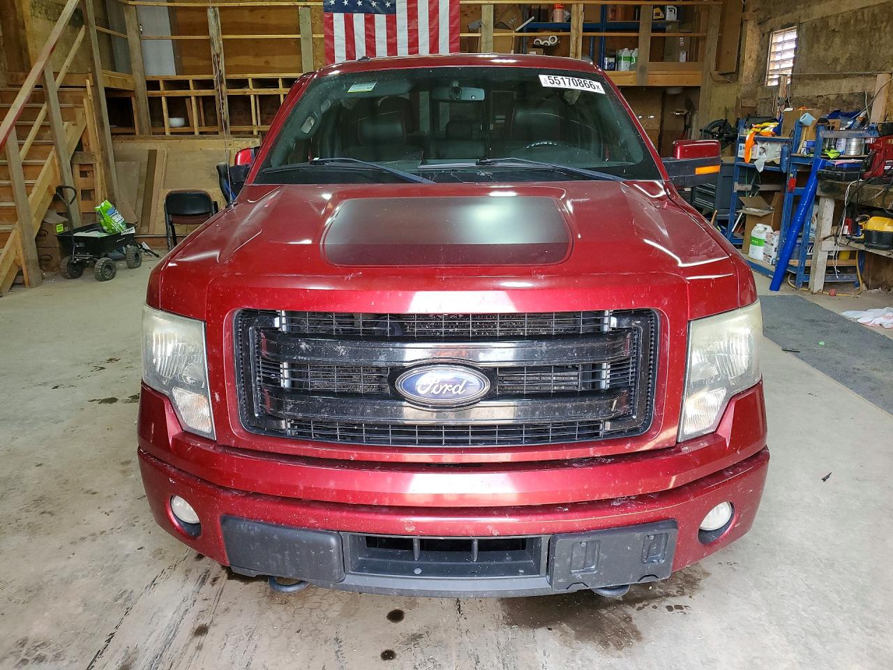 2013 Ford F150 Бордовый vin: 1FTFW1ETXDFD83272
