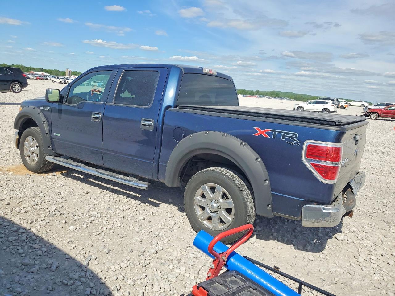2013 Ford F150 Supercrew Blue vin: 1FTFW1ETXDKD44401