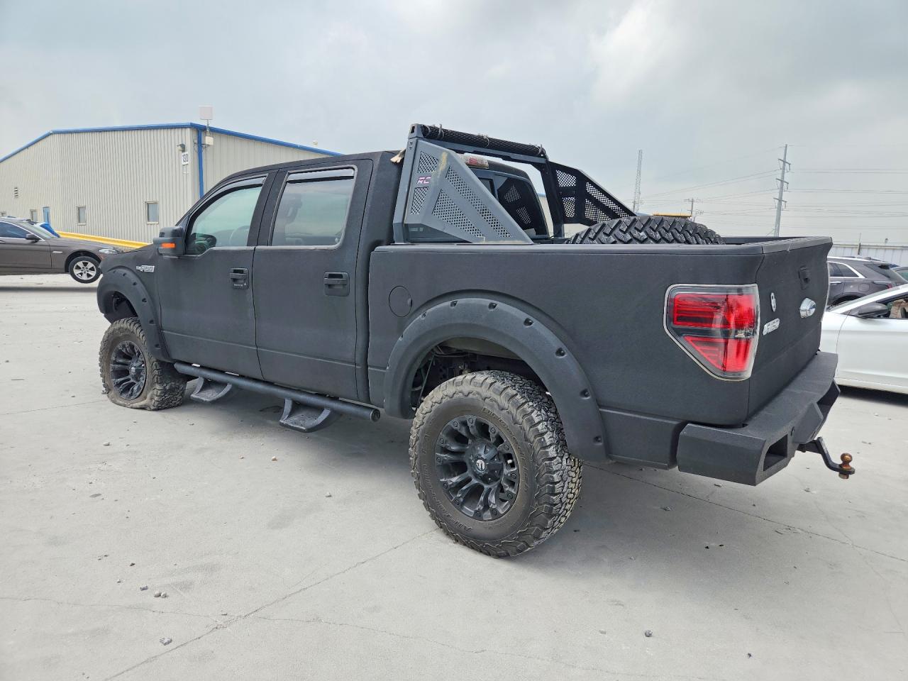 2013 Ford F150 Supercrew Black vin: 1FTFW1ETXDKD47122